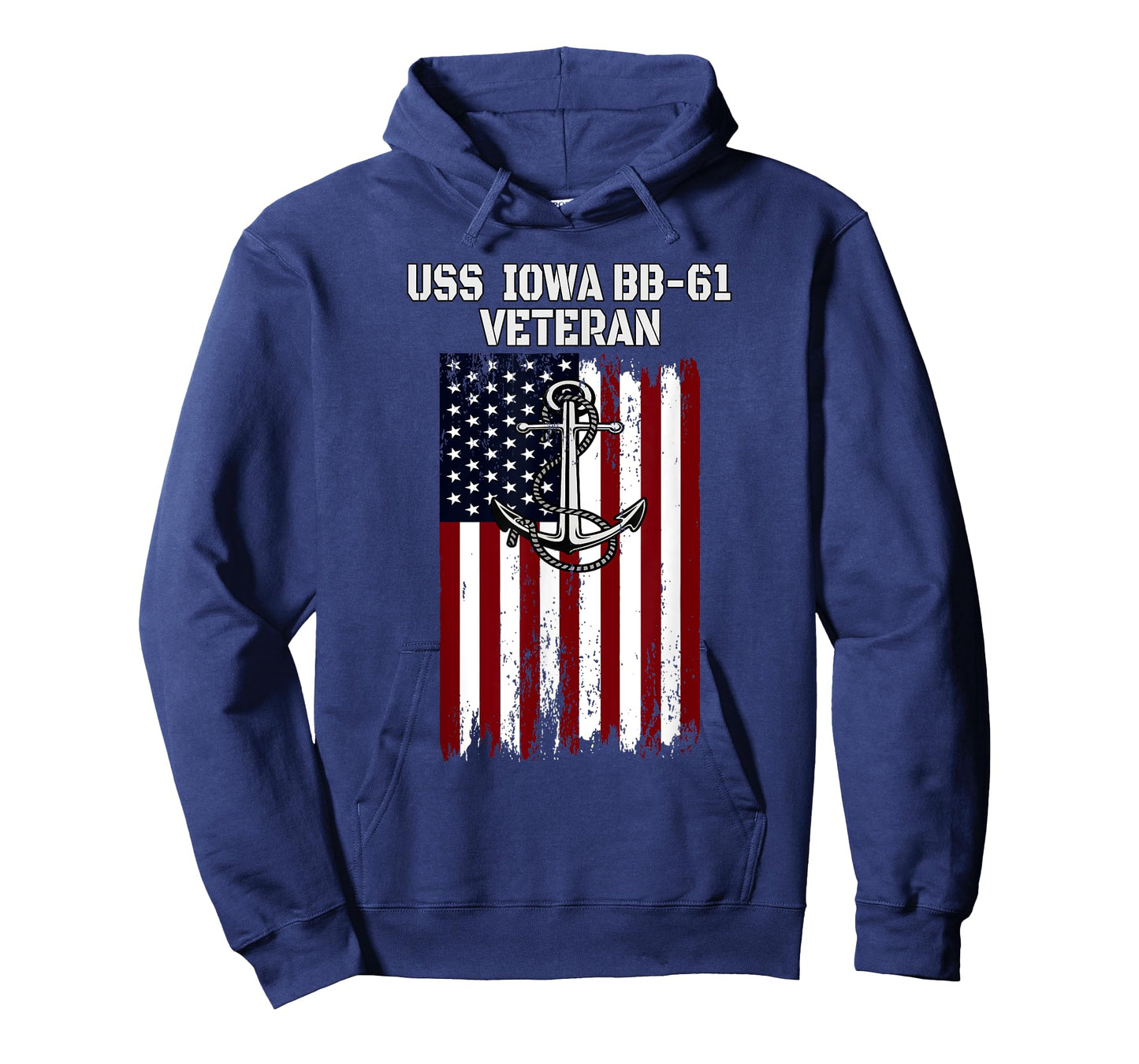 Battleship USS Iowa BB-61 Veteran Warship Father Grandpa Dad T-Shirt