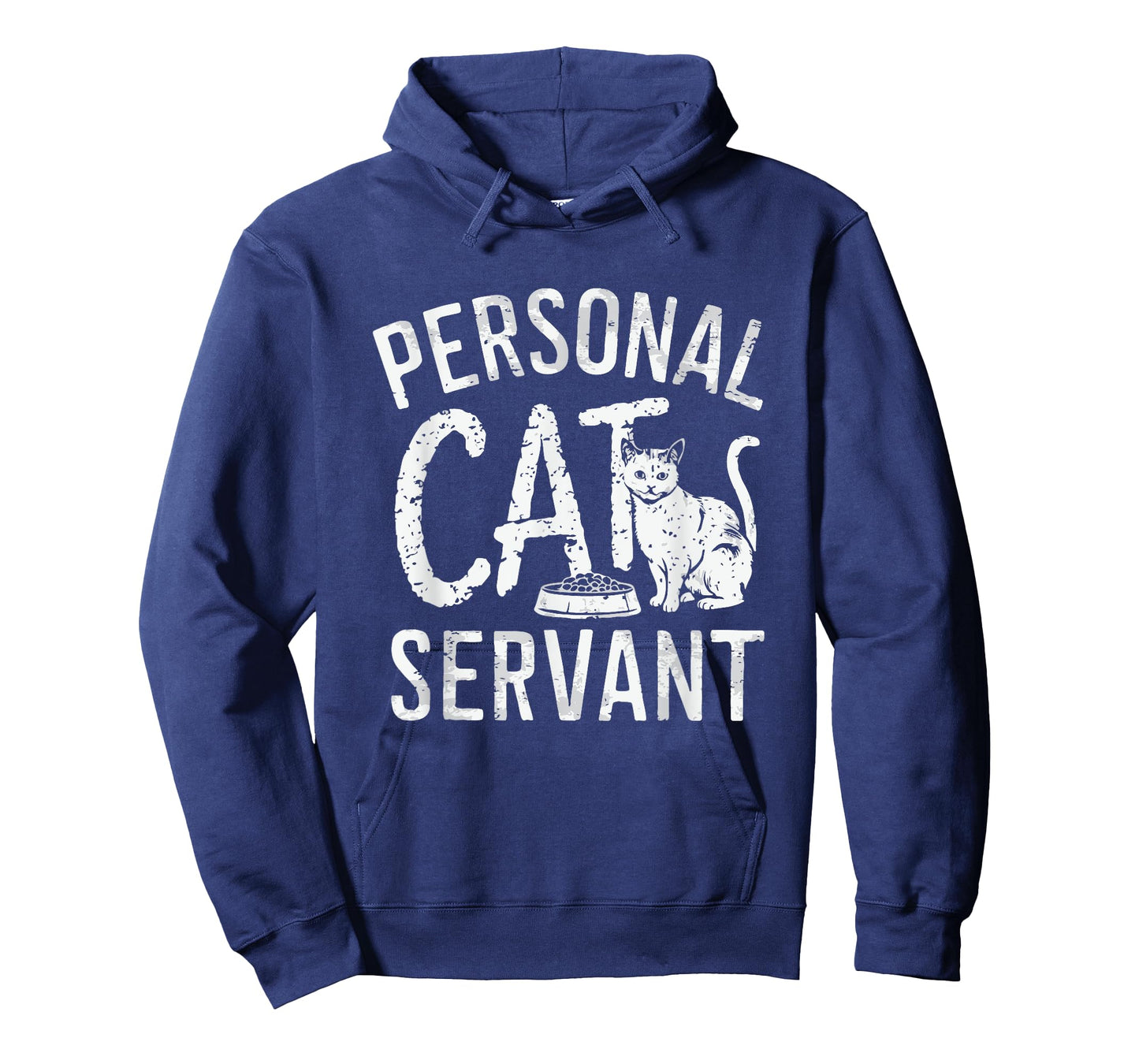 Personal Cat Servant Cat Owner Mom Or Dad T-Shirt