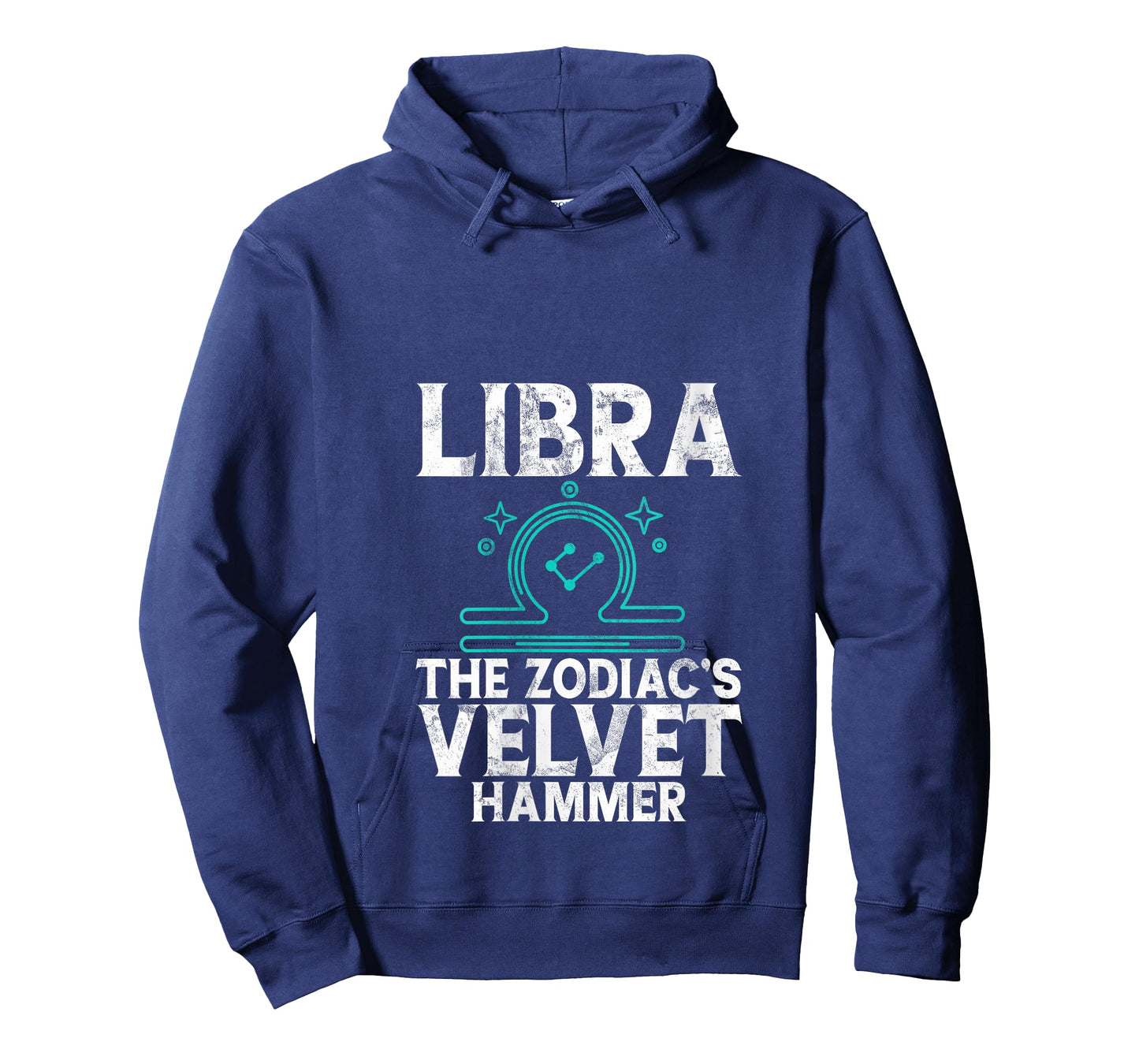 Womens The Zodiacs Velvet Hammer Libra V-Neck T-Shirt