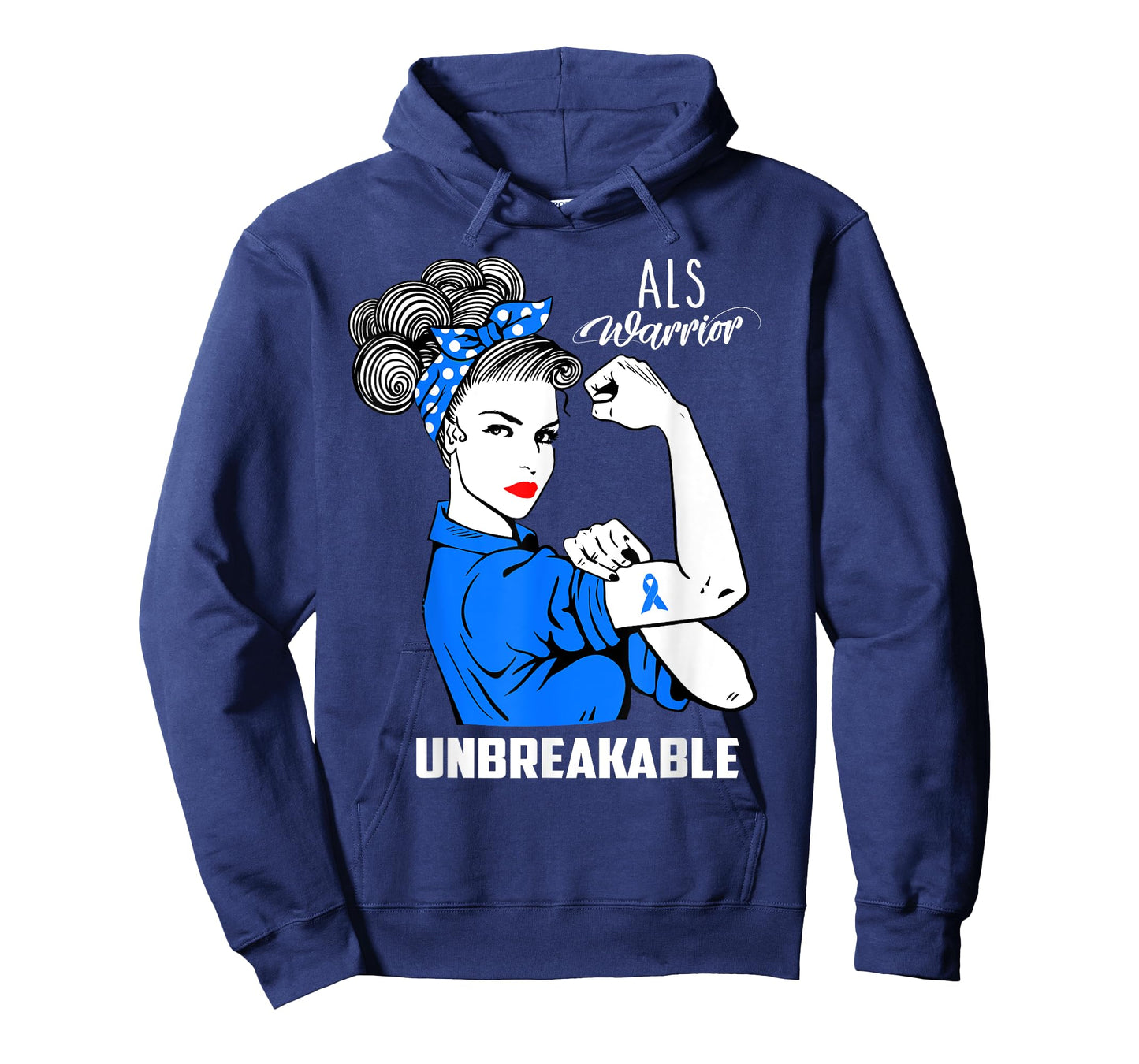 ALS Warrior Unbreakable Shirt ALS Awareness Gift T-Shirt