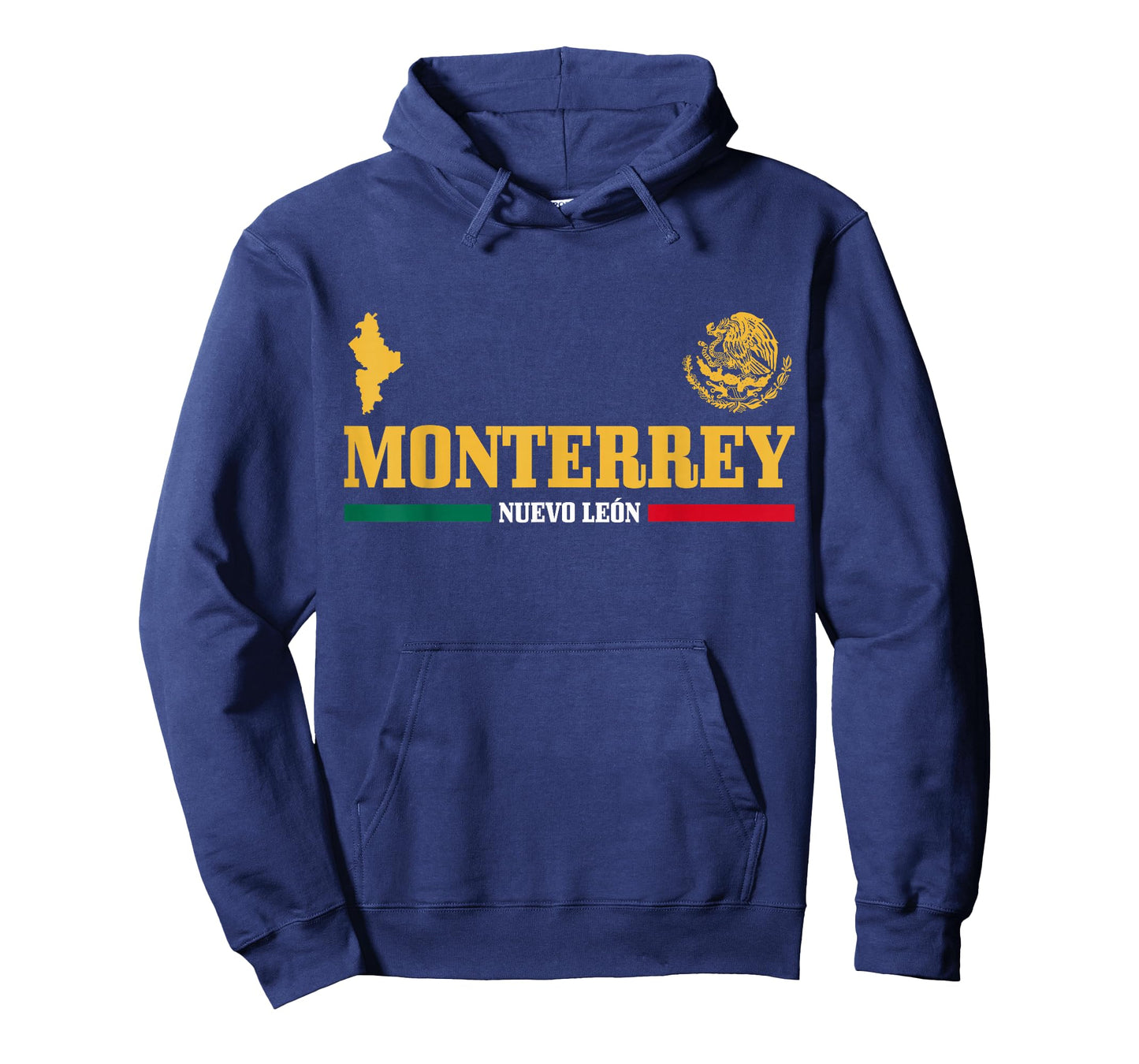 Monterrey Nuevo Leon Mexico Pride Mexican Flag T-Shirt