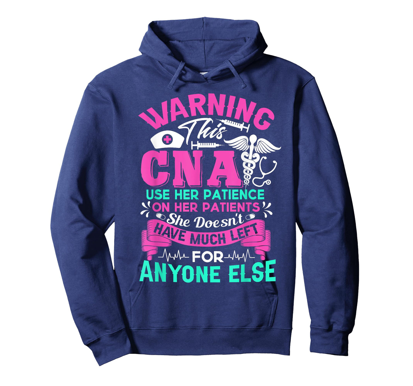 CNA Shirt - Warning This CNA Use Her Patience T-Shirt