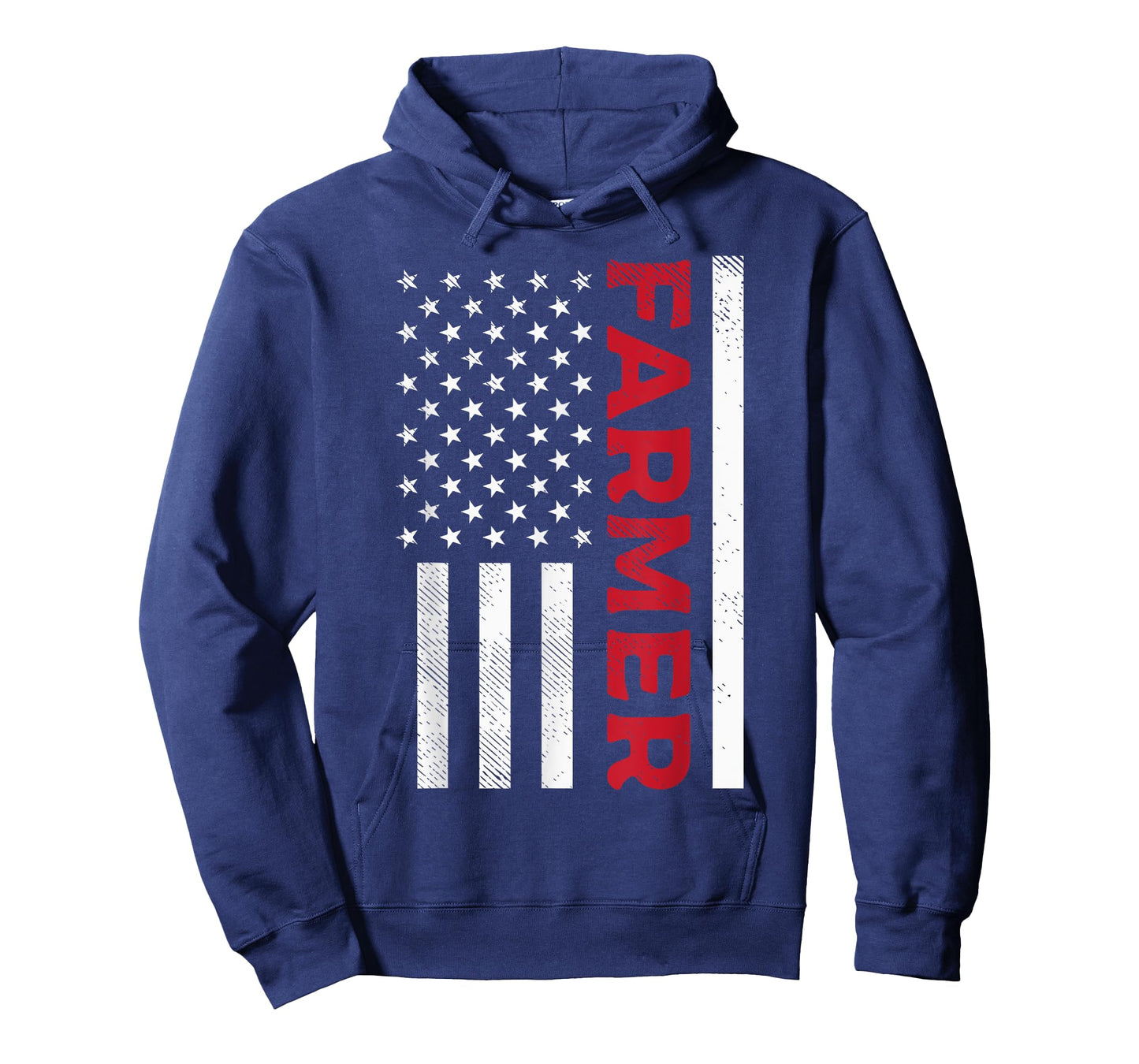 American Flag Farmer Country Farming Farm Patriotic Gift T-Shirt