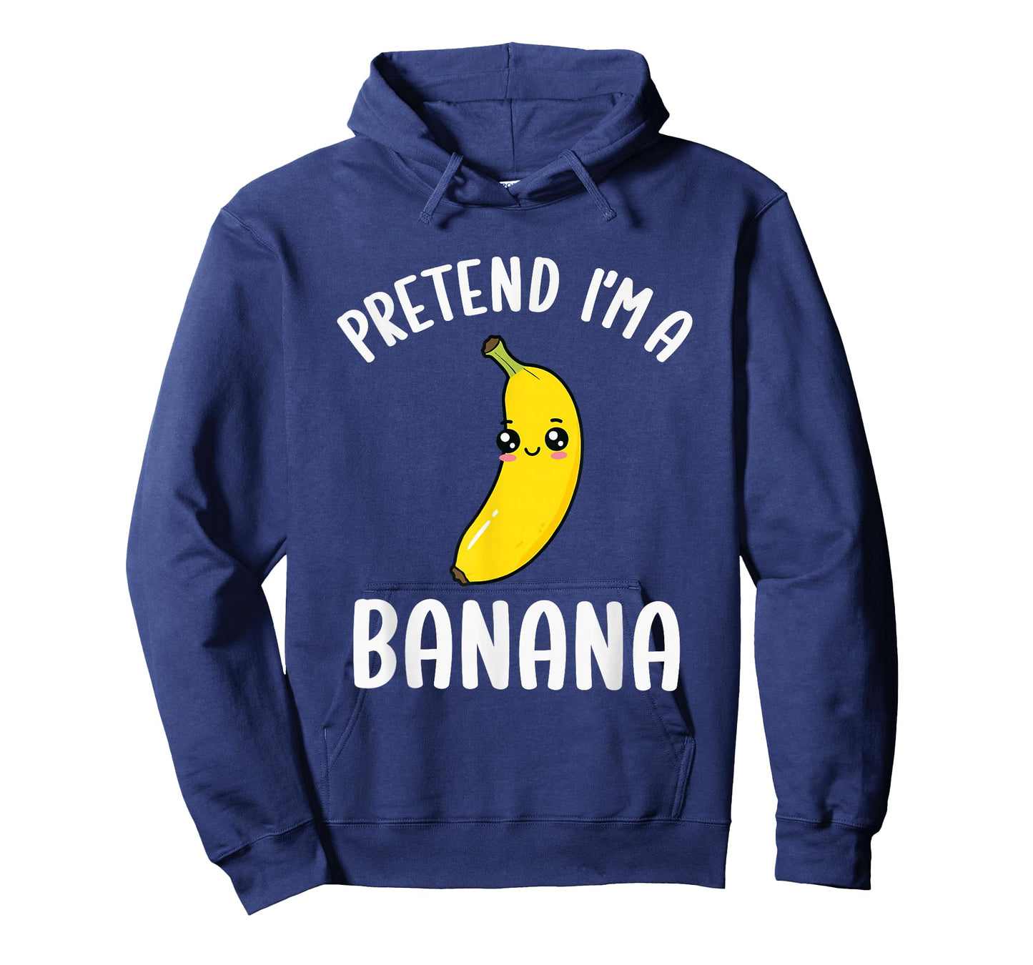 Pretend I'm A Banana Kids Funny Banana Halloween Costume T-Shirt