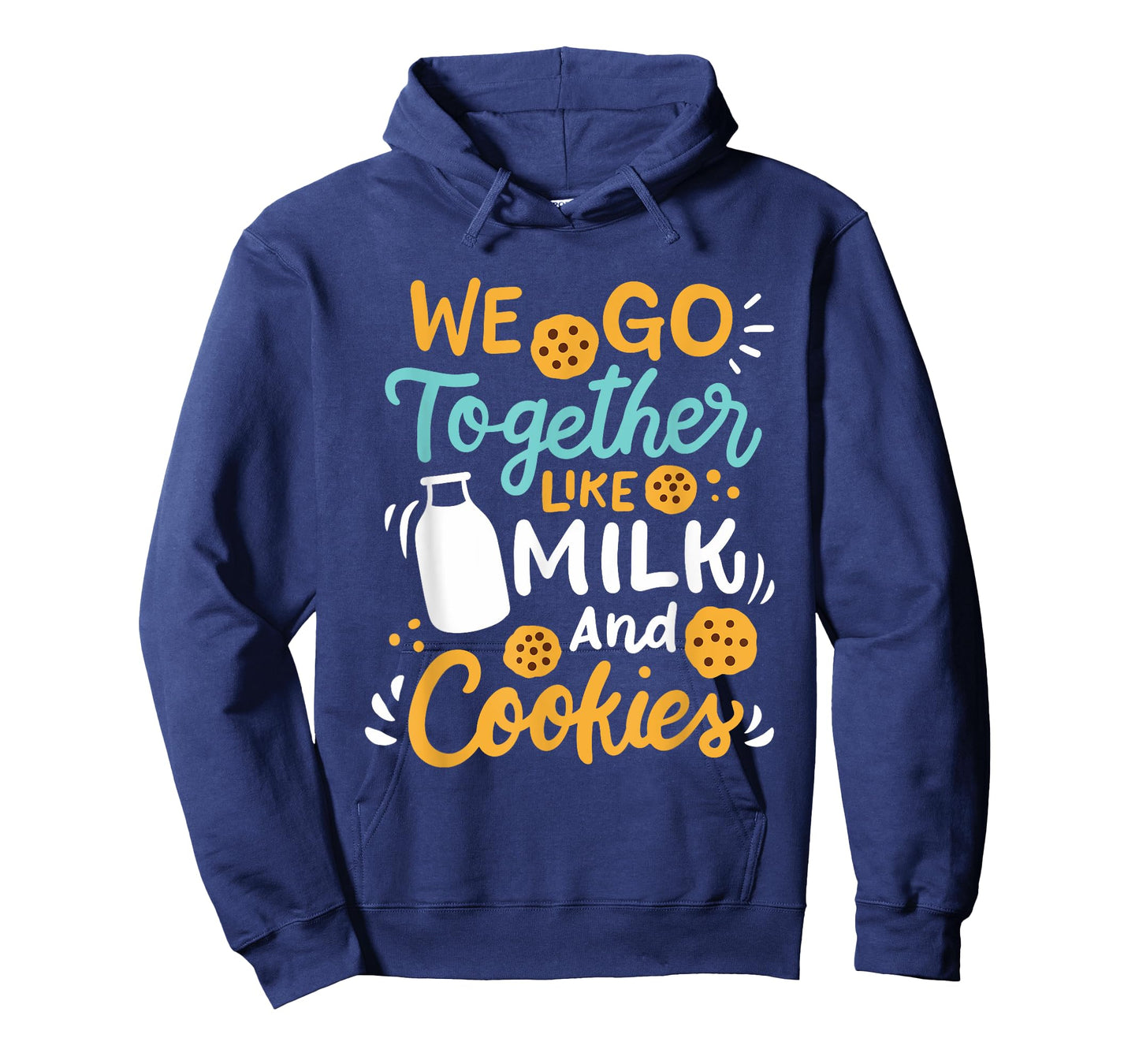 Baking Milk And Cookies Couple T-Shirt
