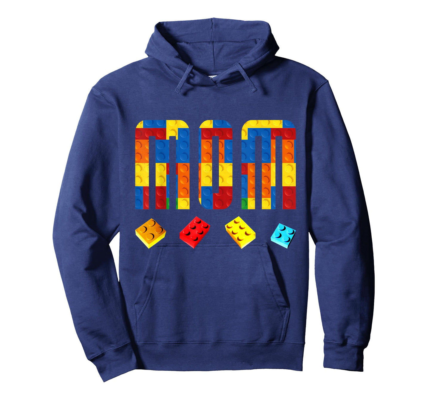 Mom Master Builder Building Blocks Birthday Family Matching T-Shirt