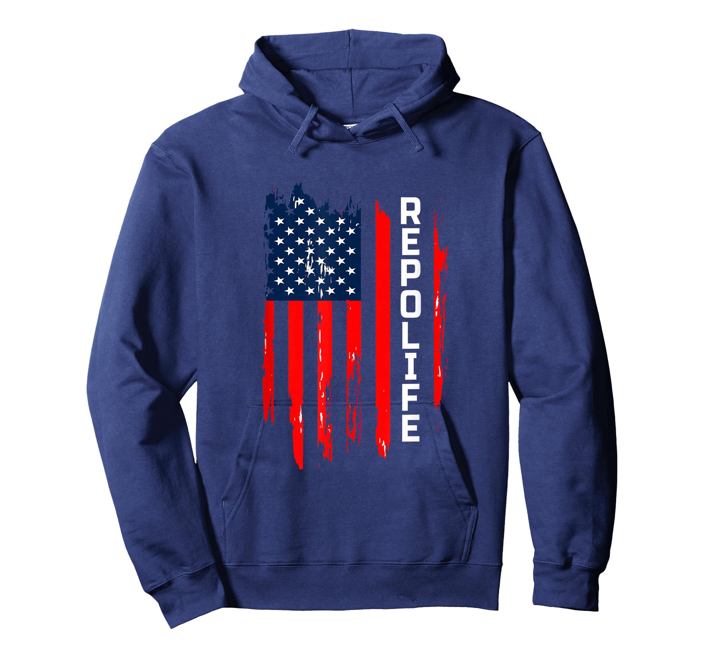Patriotic US Flag for Repossession Agent Repo Life T-Shirt