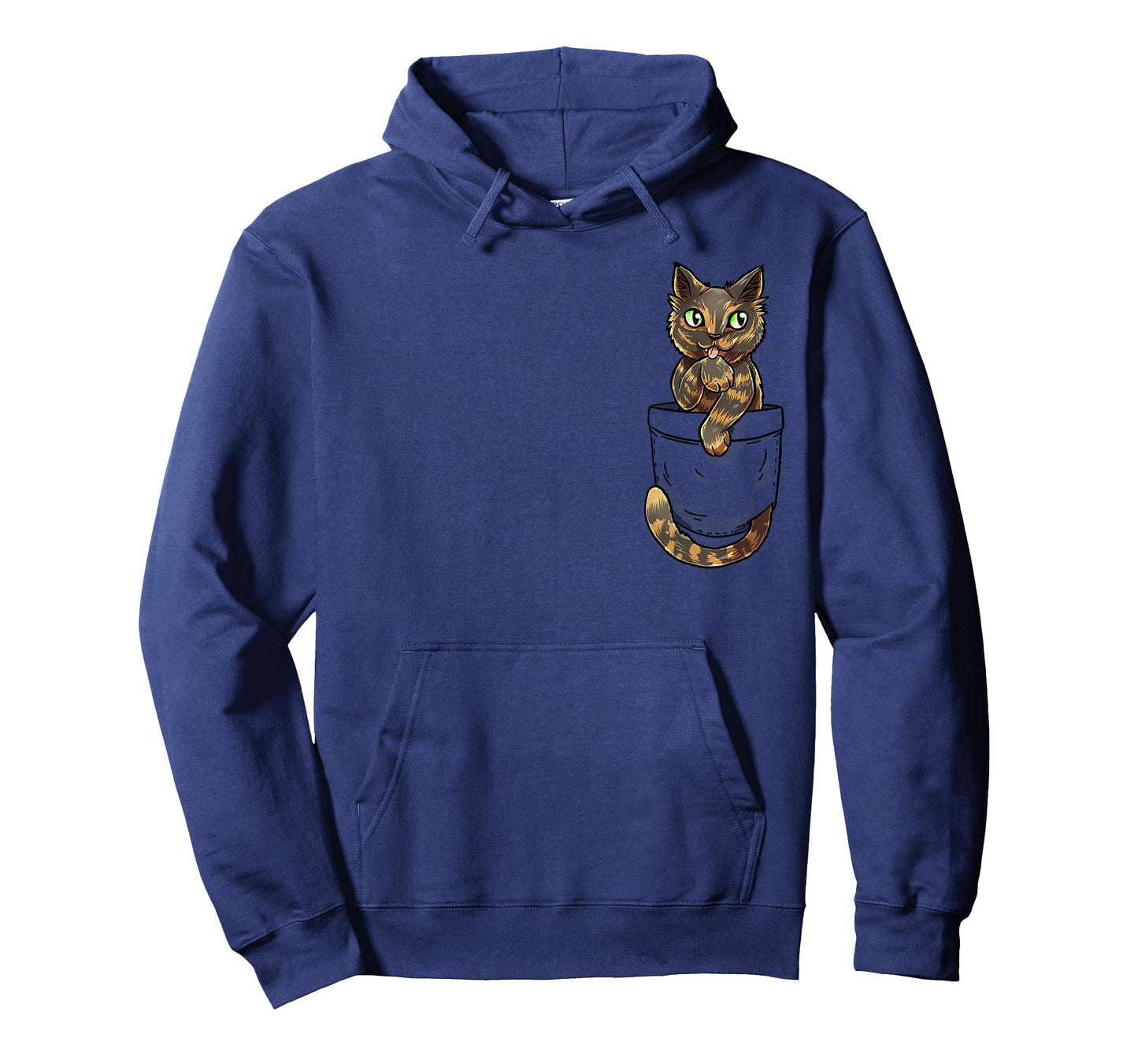 Pocket Tortoiseshell Tortie Cat - T-Shirt T-Shirt