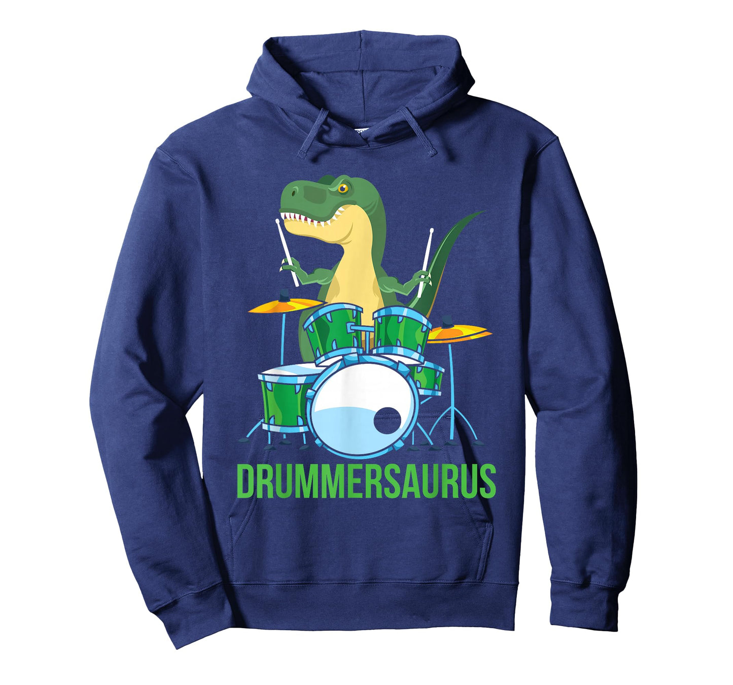 Funny T Rex Percussion Drummersaurus Drummer Boys Gift Drums T-Shirt