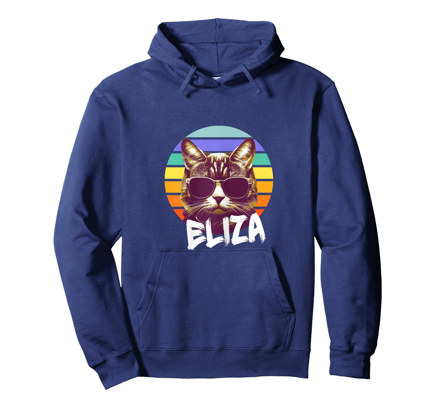 ELIZA - Beautiful girl name with a cool funny Cat T-Shirt