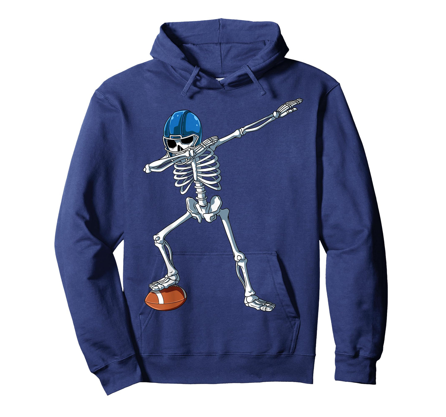 Dabbing Skeleton Football Dabbing Football Player Halloween T-Shirt