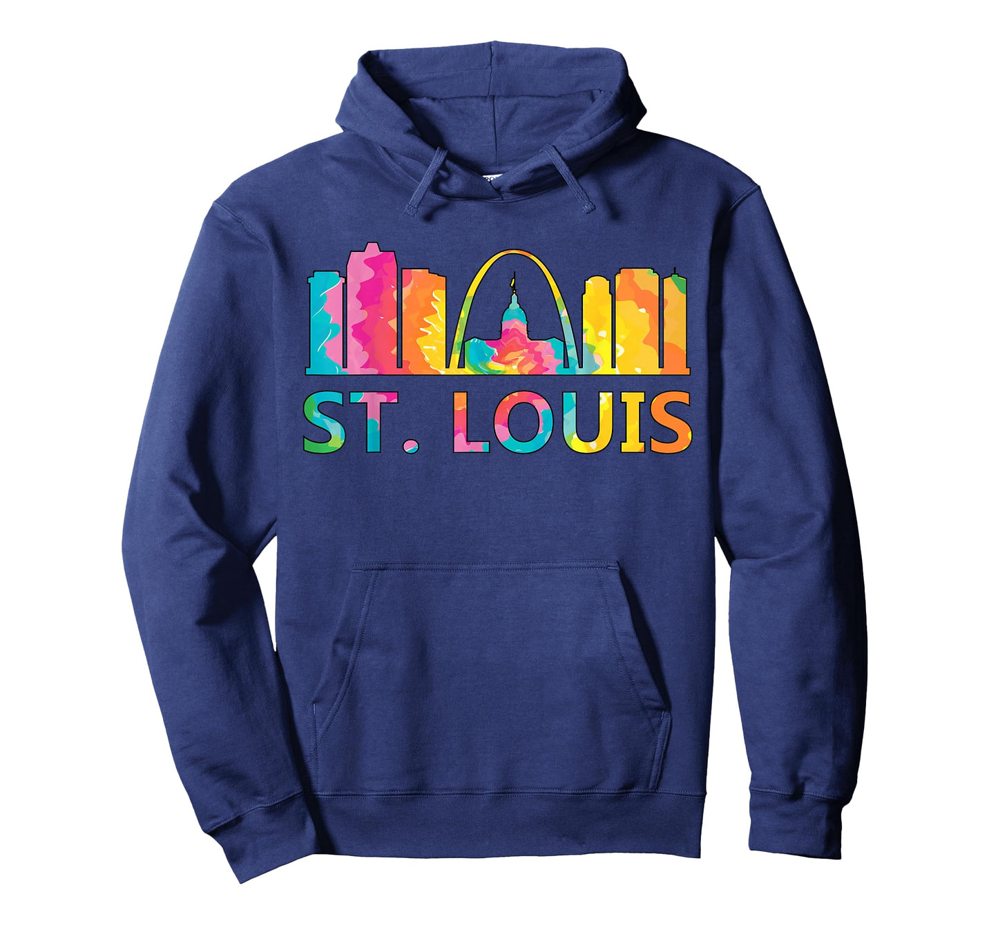 St Louis Mens Womens Kids St Louis USA American Tie Dye T-Shirt