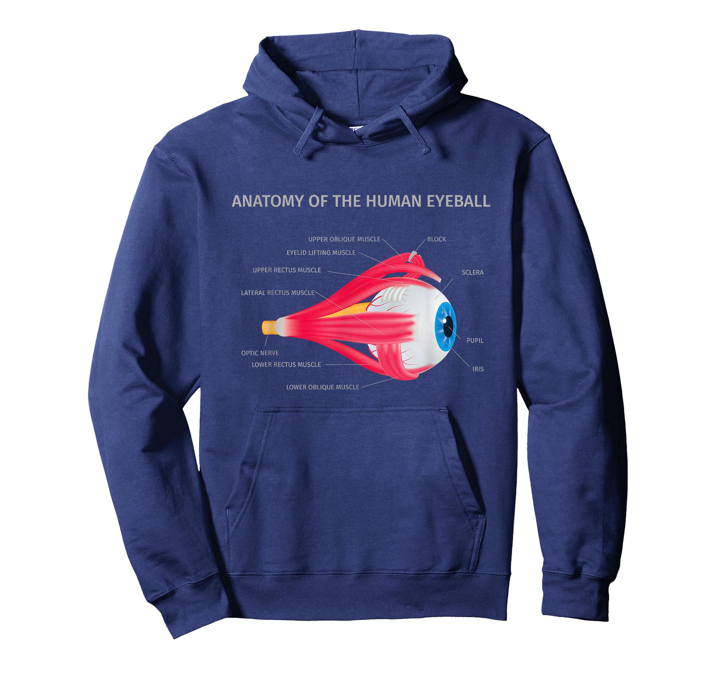 Anatomy of Human Eyeball for Medic T-Shirt