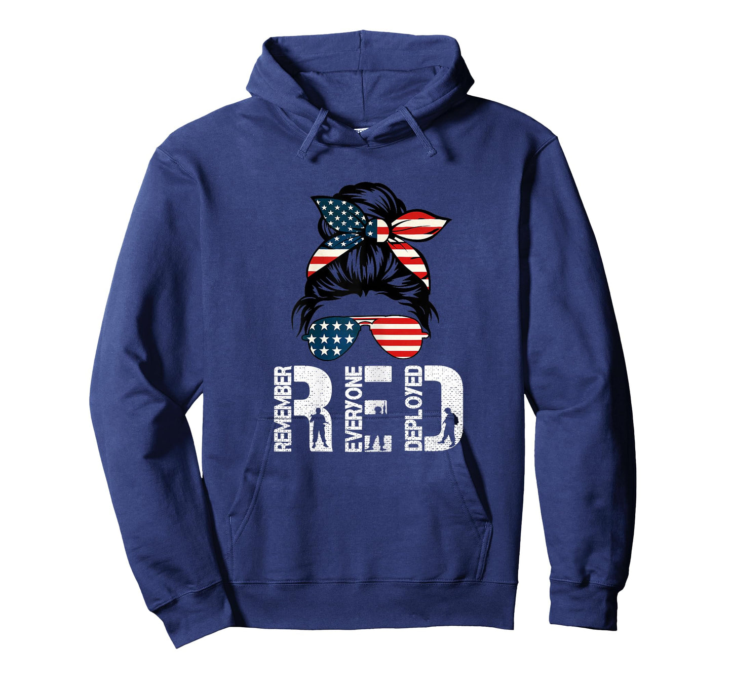(2 Sided Print) Red Friday Military Support Troops T-Shirt