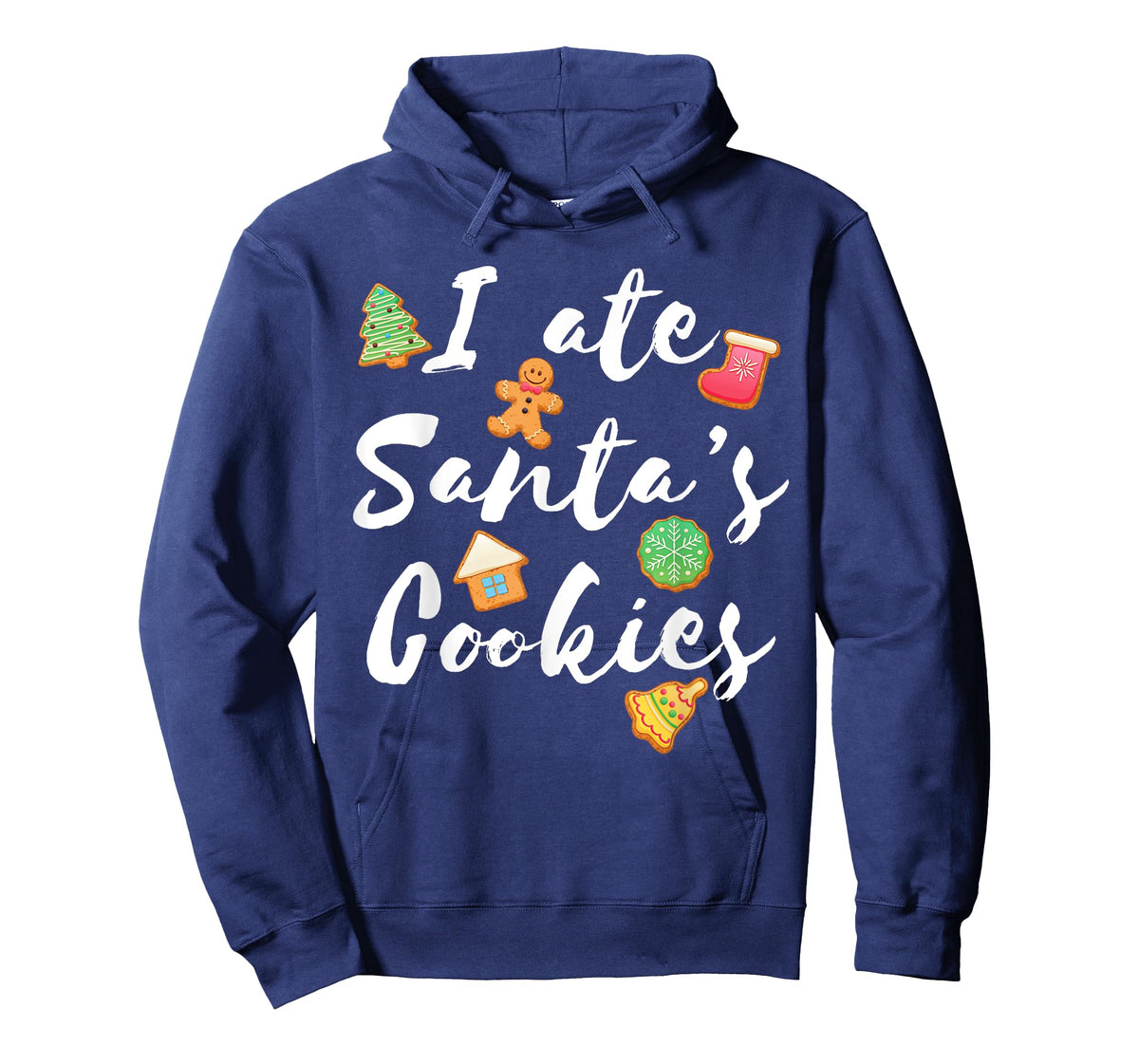 I Ate Santa's Cookies Cute Xmas T-Shirt for Cookie Lovers