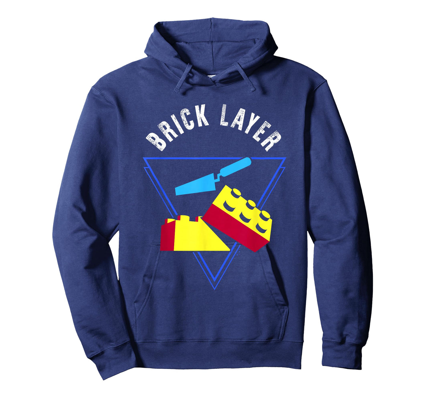 Brick Layer Big Building Blocks Engineer Toy Master Builder T-Shirt