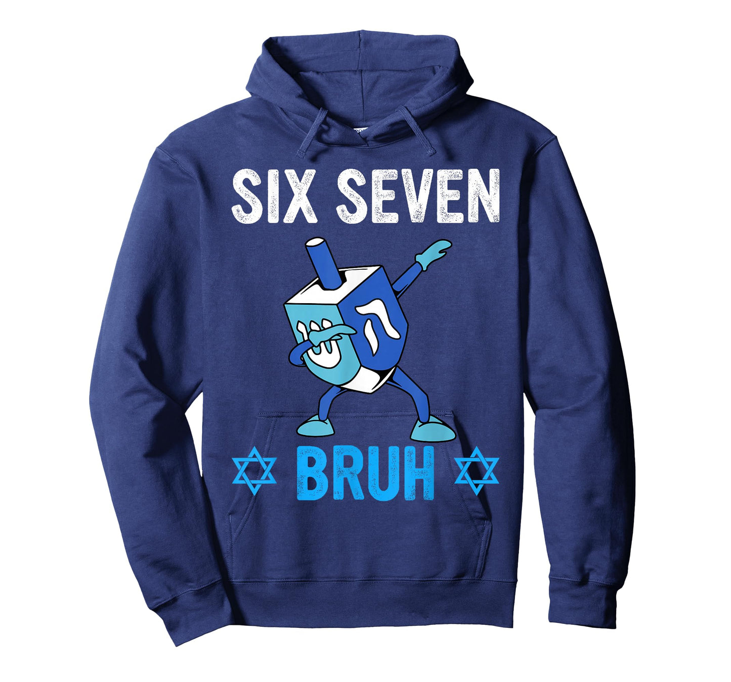 Six Seven Bruh 67 Hanukkah Chanukah Dreidel Dabbing 6 7 Meme T-Shirt