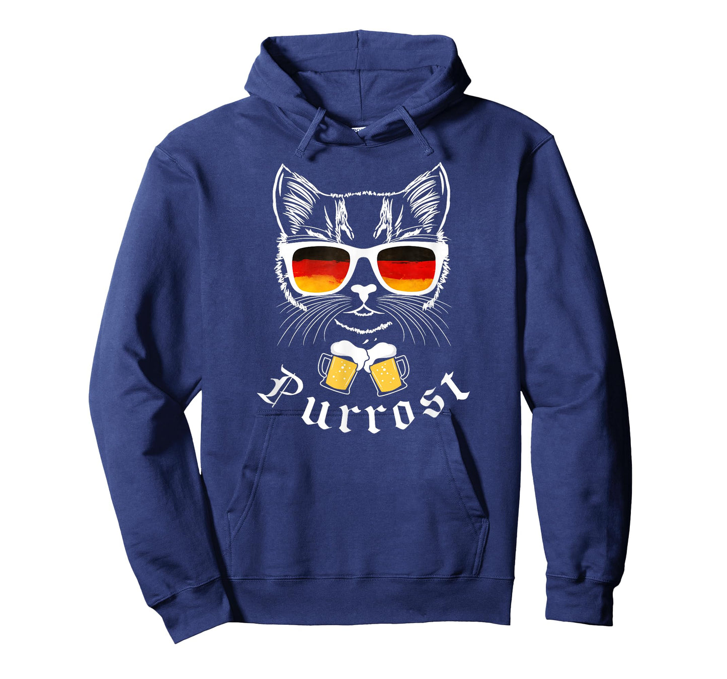 Oktoberfest Funny Prost Pun Purrost Cat T-Shirt