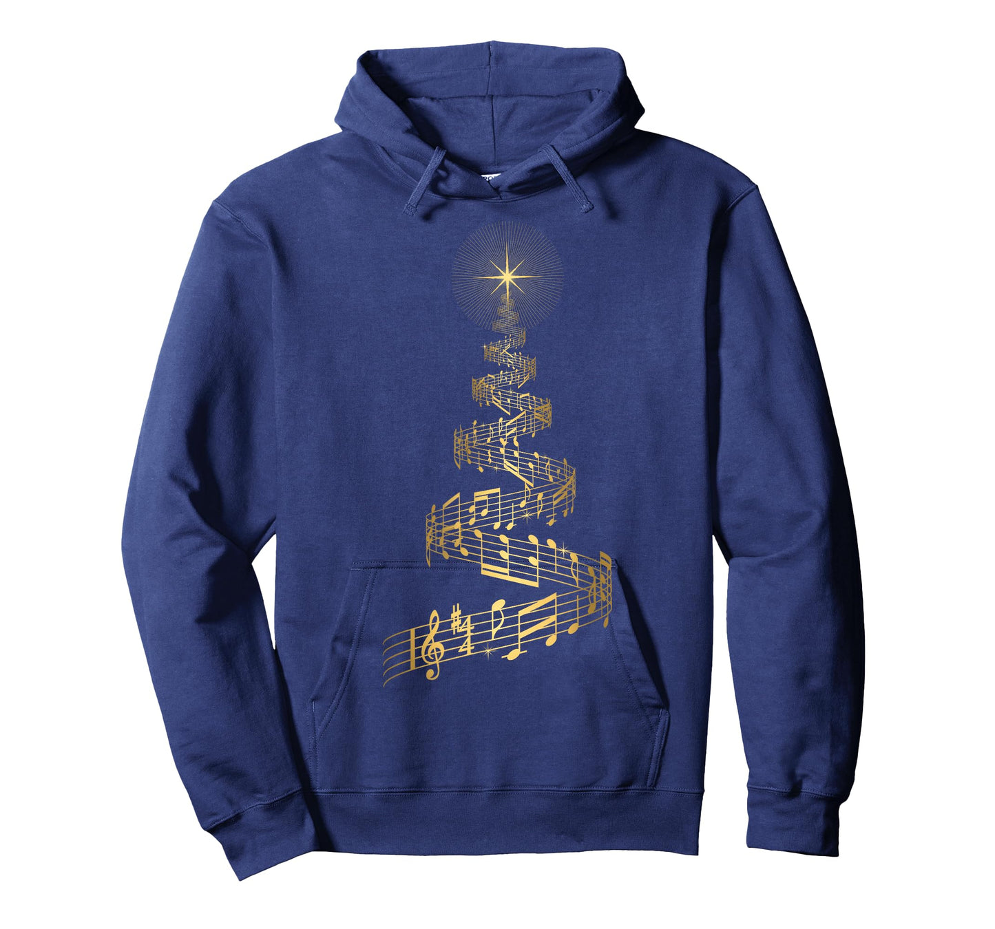 Christmas Tree Music Notes T Shirt Musical Xmas Tree Gift T-Shirt