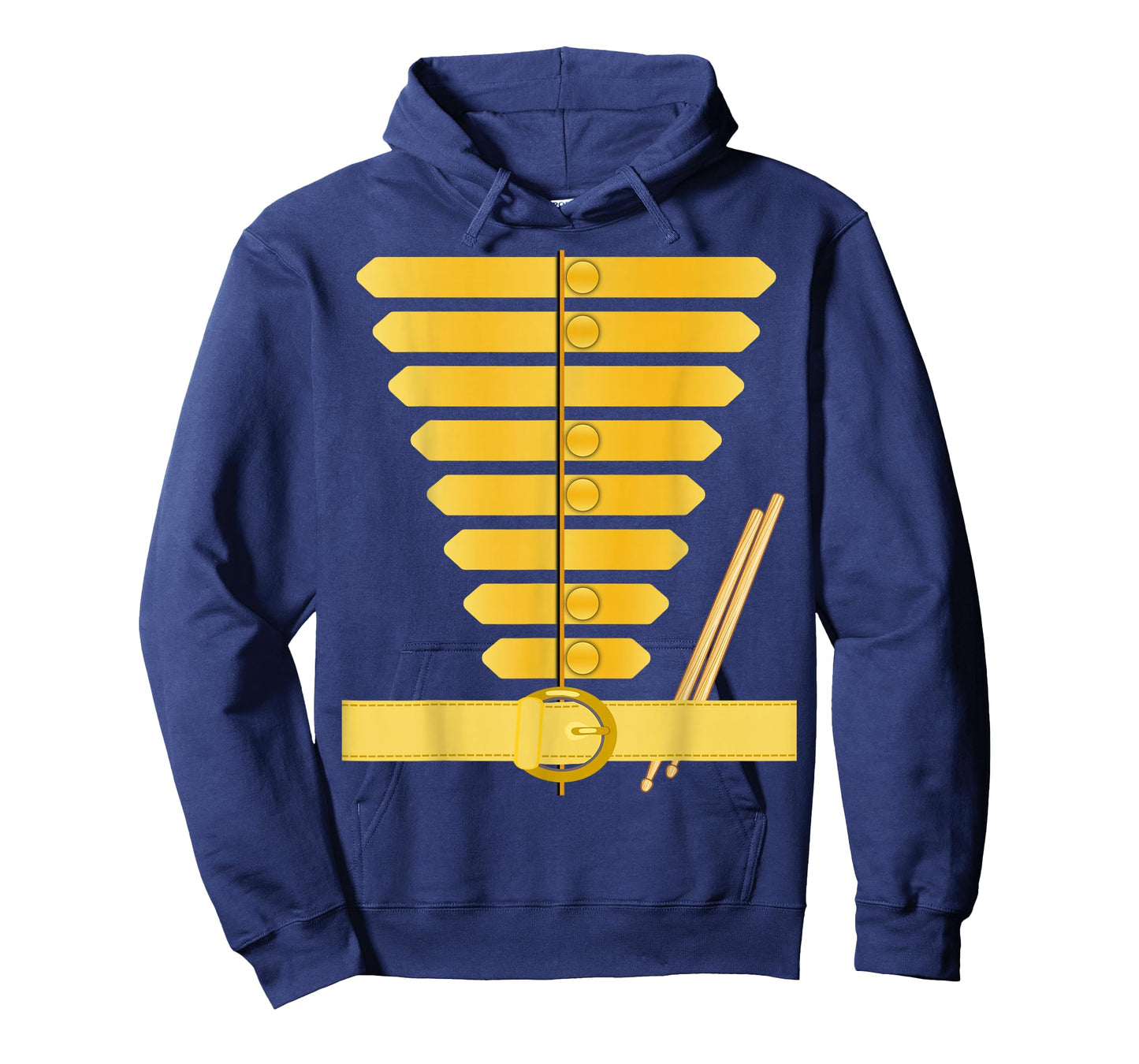 American Drum Major Costume Marching Band Uniform Drummers T-Shirt