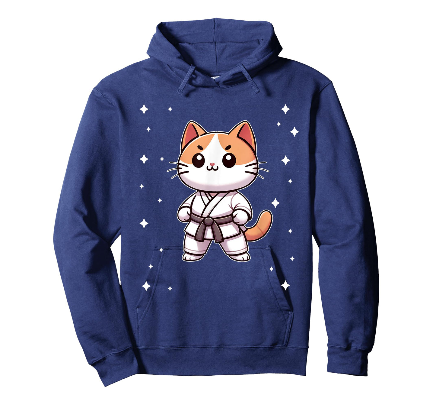 Cute kawaii karate cat Martial Arts T-Shirt for Men Women Kids