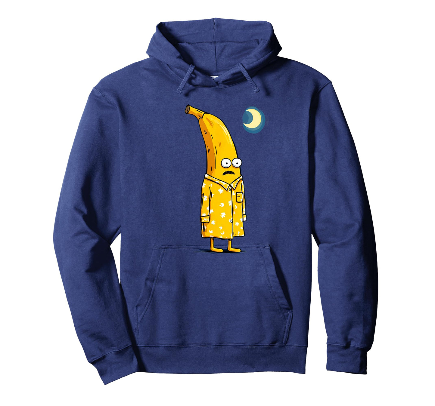 Funny Banana in Yellow Pajama Look T-Shirt