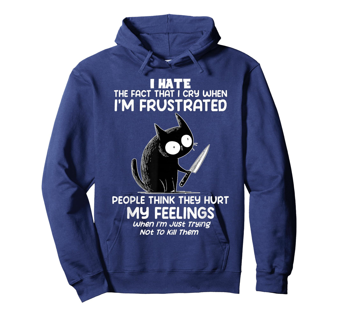 Cat I Hate The Fact That I Cry When Iโm Frustrated T-Shirt