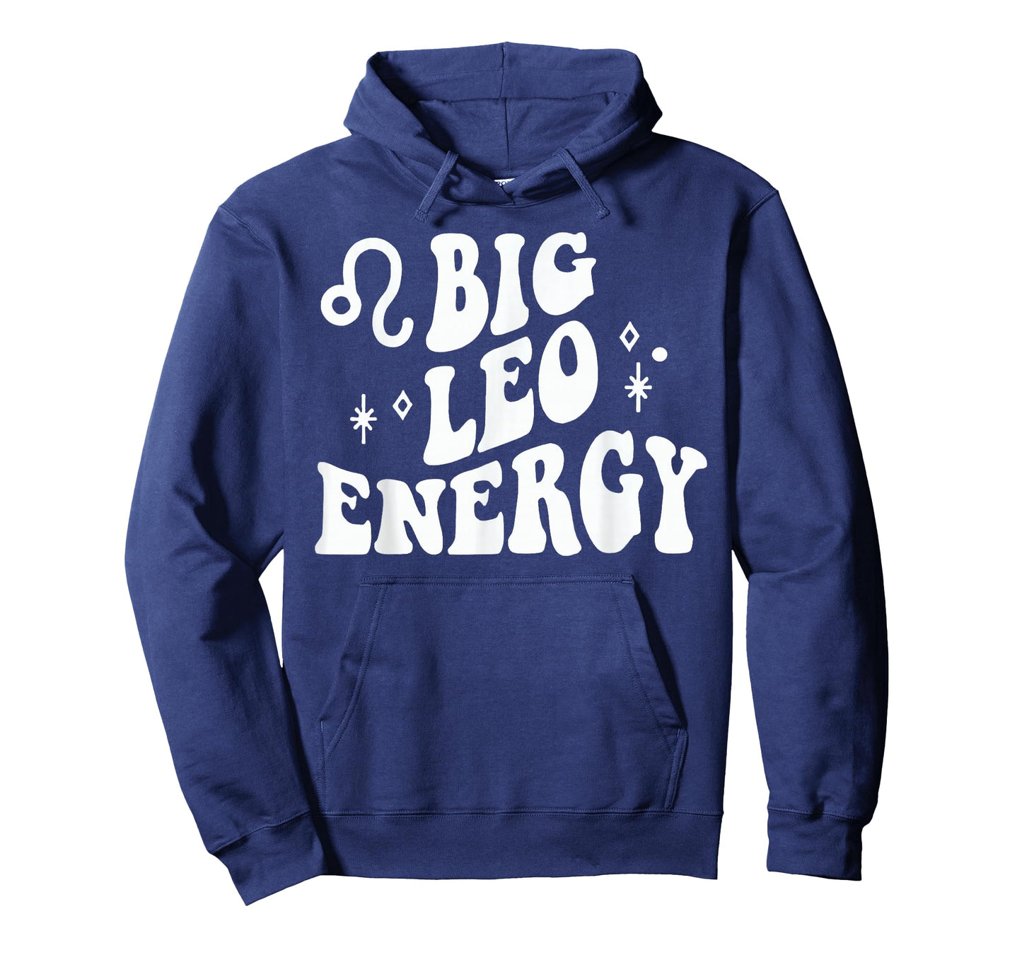 Leo Big Energy Retro Smile Flower Zodiac Birthday Women T-Shirt