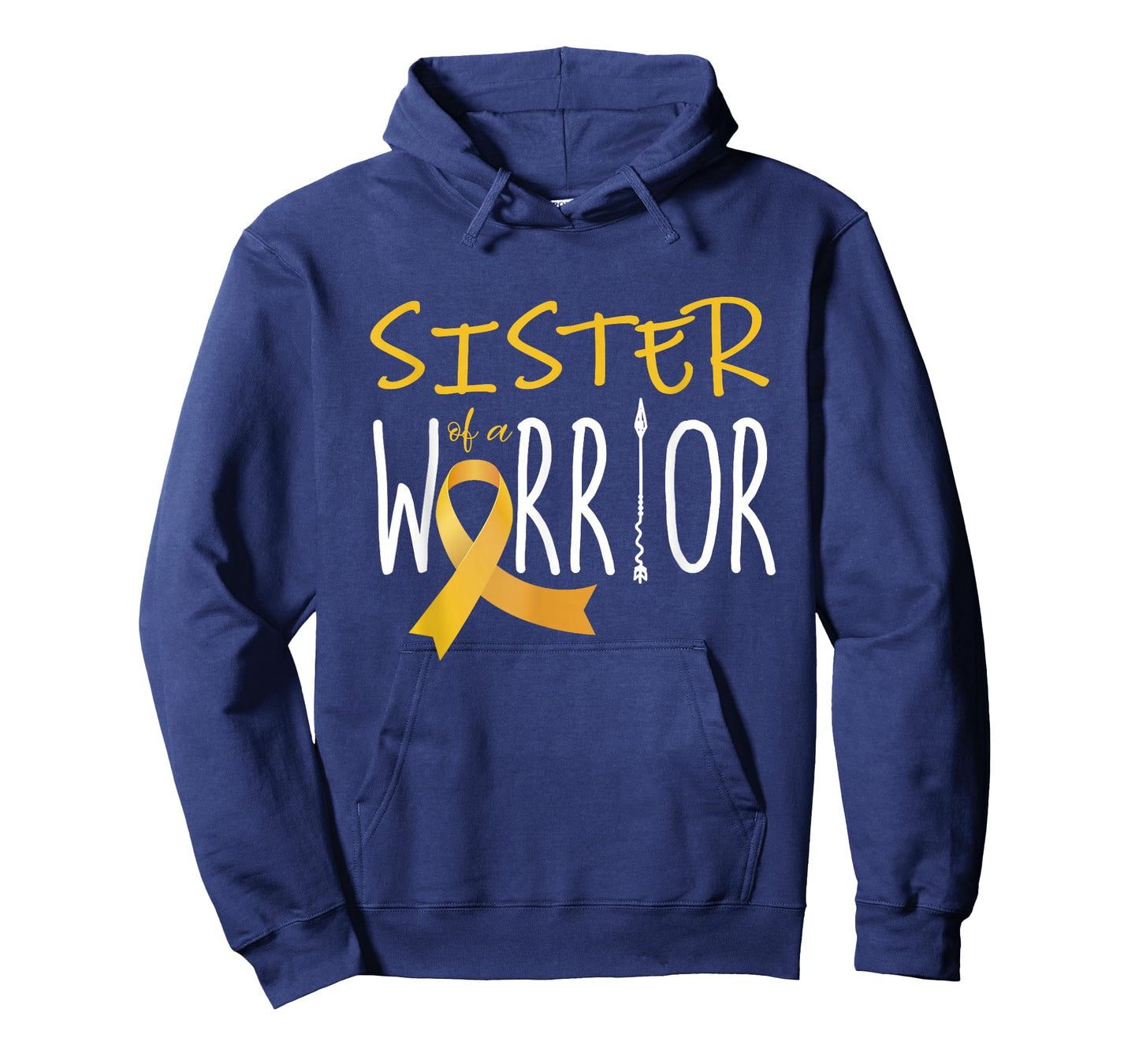 Childhood cancer awareness Sister of a warrior T-Shirt