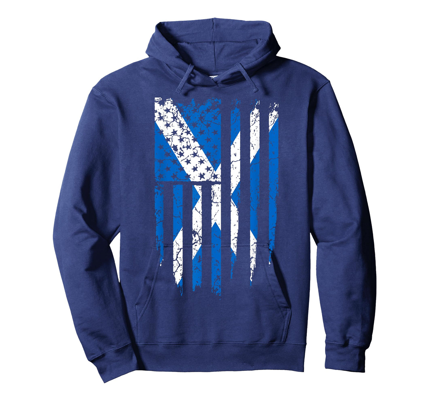 Scottish American Scotland & America Flag T-Shirt T-Shirt