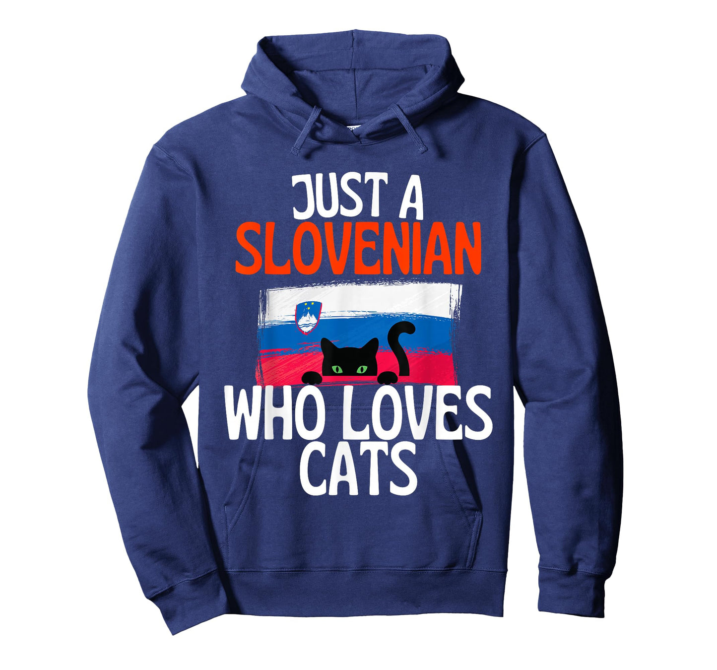 Just A Slovenian Who Loves Cats For all of Slovenia T-Shirt