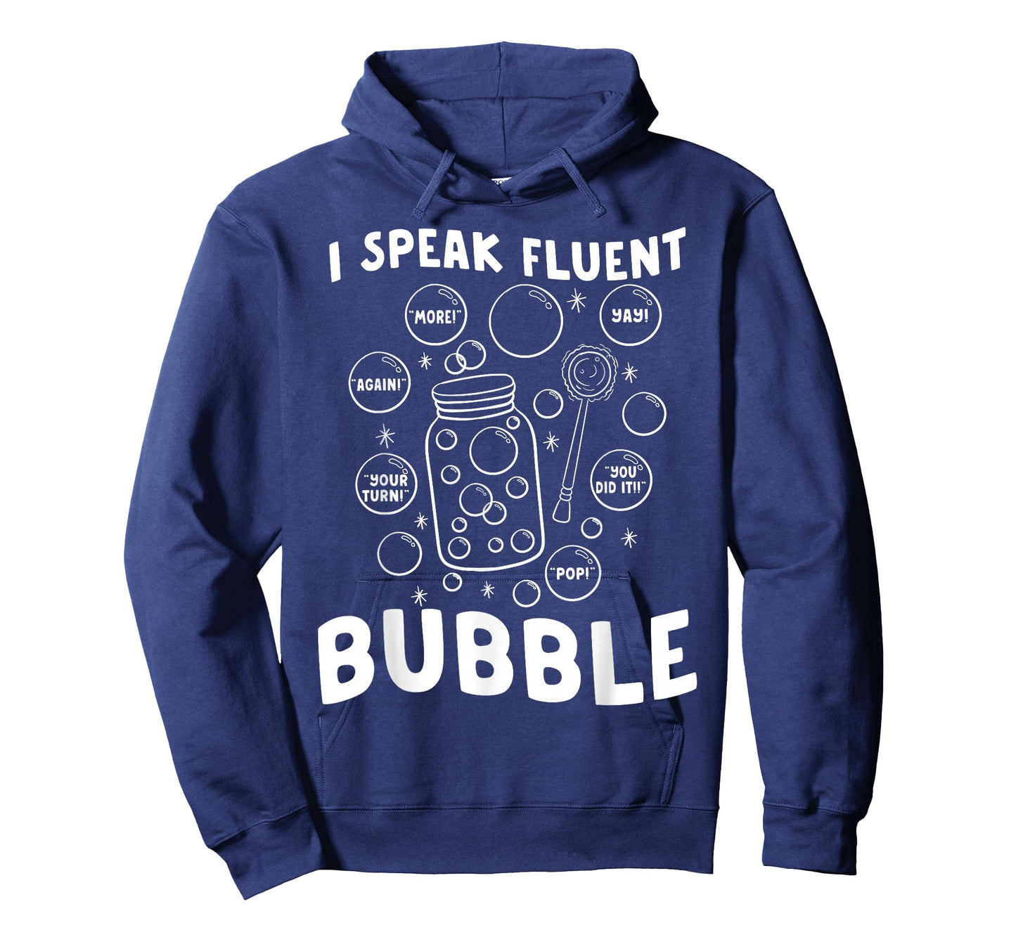 Speech Language Pathologist Speak Fluent Bubble SLP Therapy T-Shirt