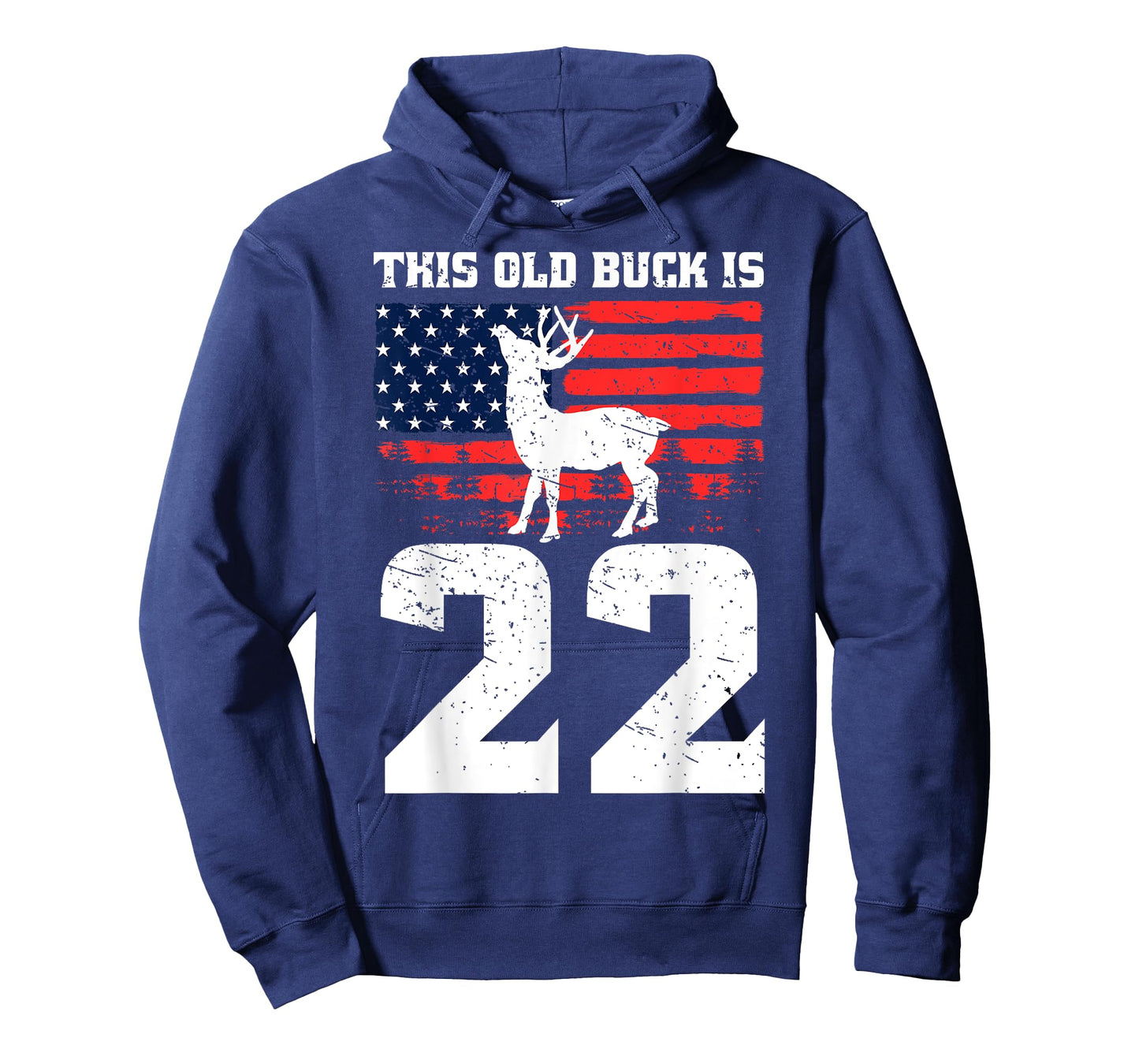 Deer Hunting 22nd Birthday Party Hat Old Buck Hunters USA T-Shirt