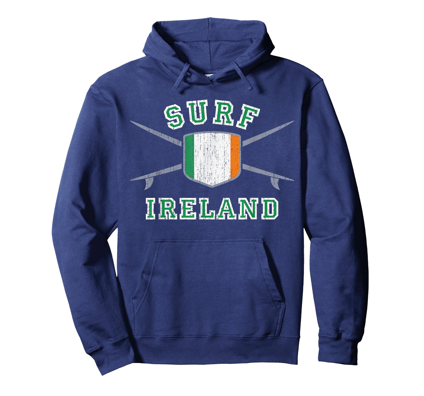 SURF IRELAND T-shirt | Retro Irish Flag Beach Surfing Tee T-Shirt