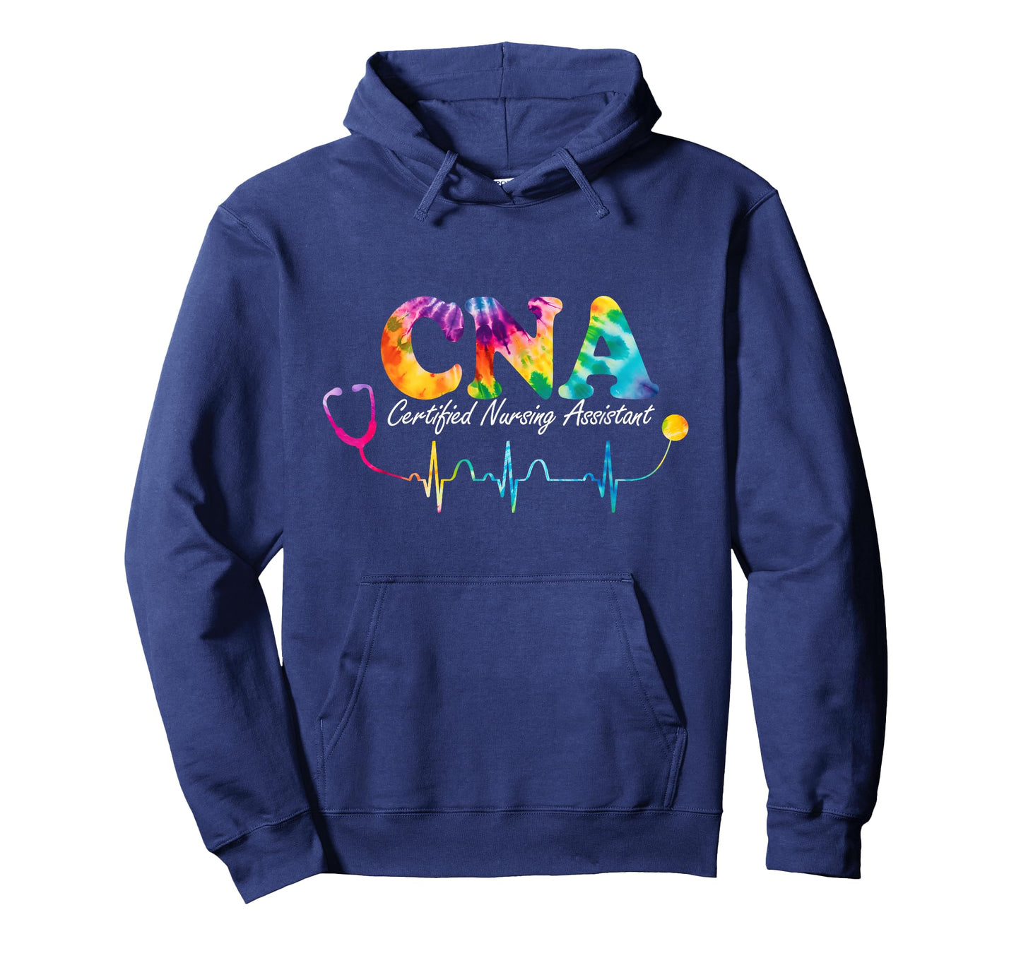 Certified Nursing Assistant Tie Dye CNA Nurse T-Shirt