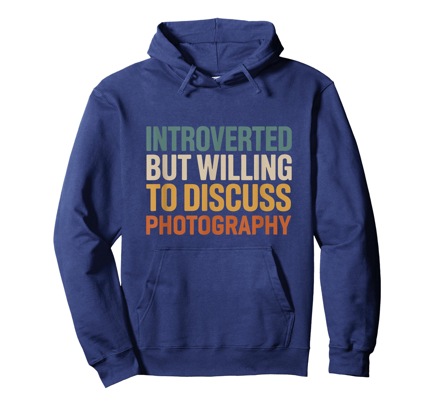 Camera Lover Introverted But Willing To Discuss Photography T-Shirt