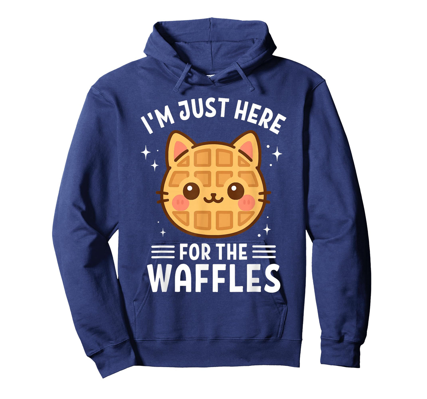 Waffle Cat Lover, I'm Just Here for The Waffles T-Shirt