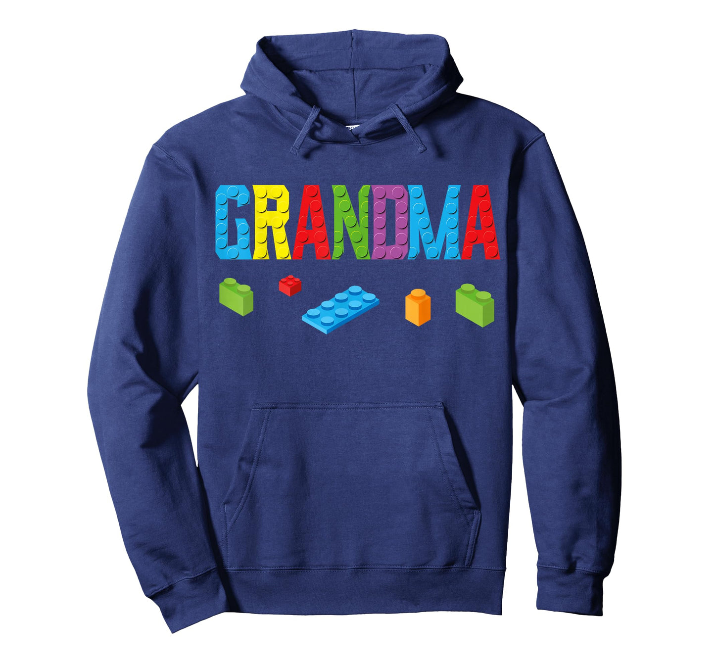 Grandma Master Builder Building Bricks Blocks Family Set T-Shirt