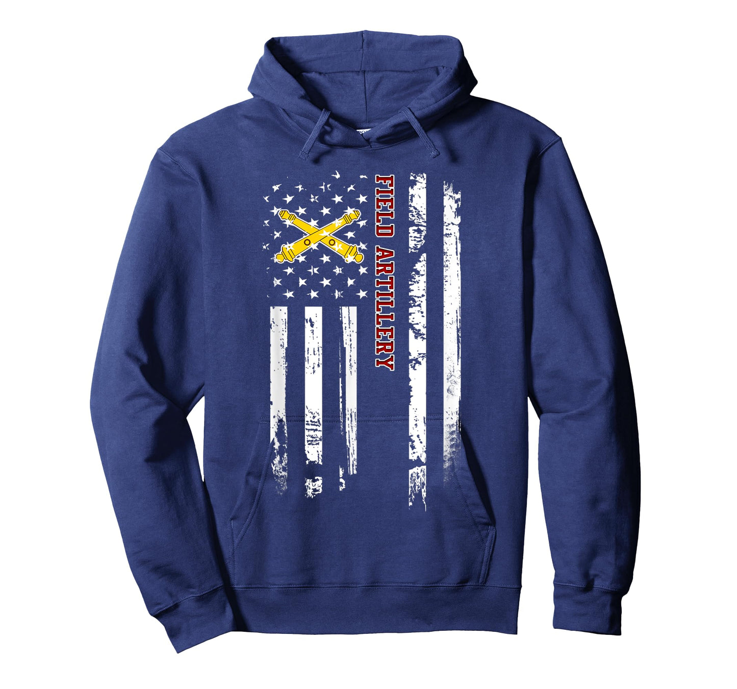 Field Artillery Veteran USA Flag Military Veterans Day Xmas Women Men T-Shirt