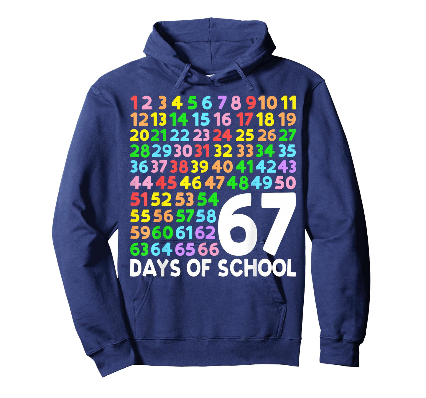 67 Days of School Teacher Kids Boy 67 Math Numbers 100th Day T-Shirt