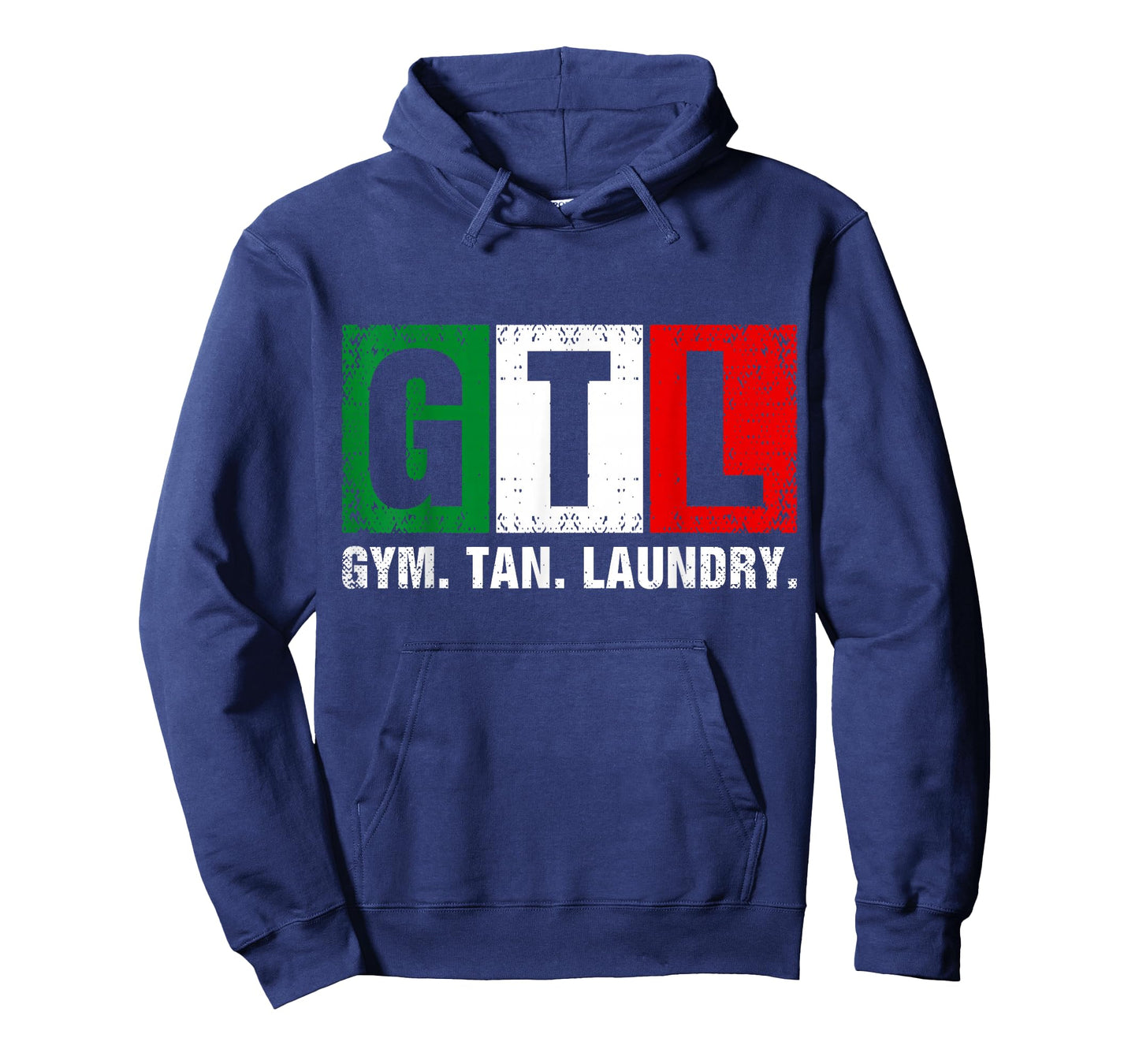 GTL Gym Tan Laundry Italian Flag T-Shirt
