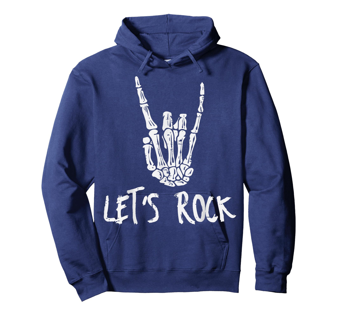 Skeleton Rocker Hand Punk Rock Music Men Boys Kids Youth T-Shirt