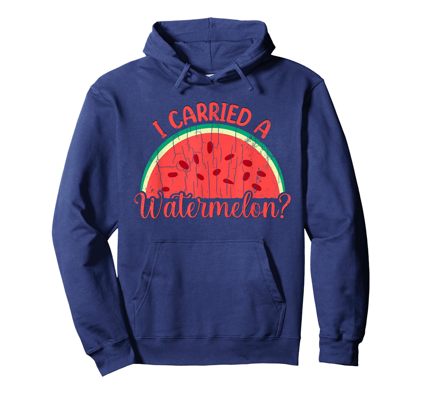I Carried A Watermelon Funny Summer Fruit Lover Graphic T-Shirt