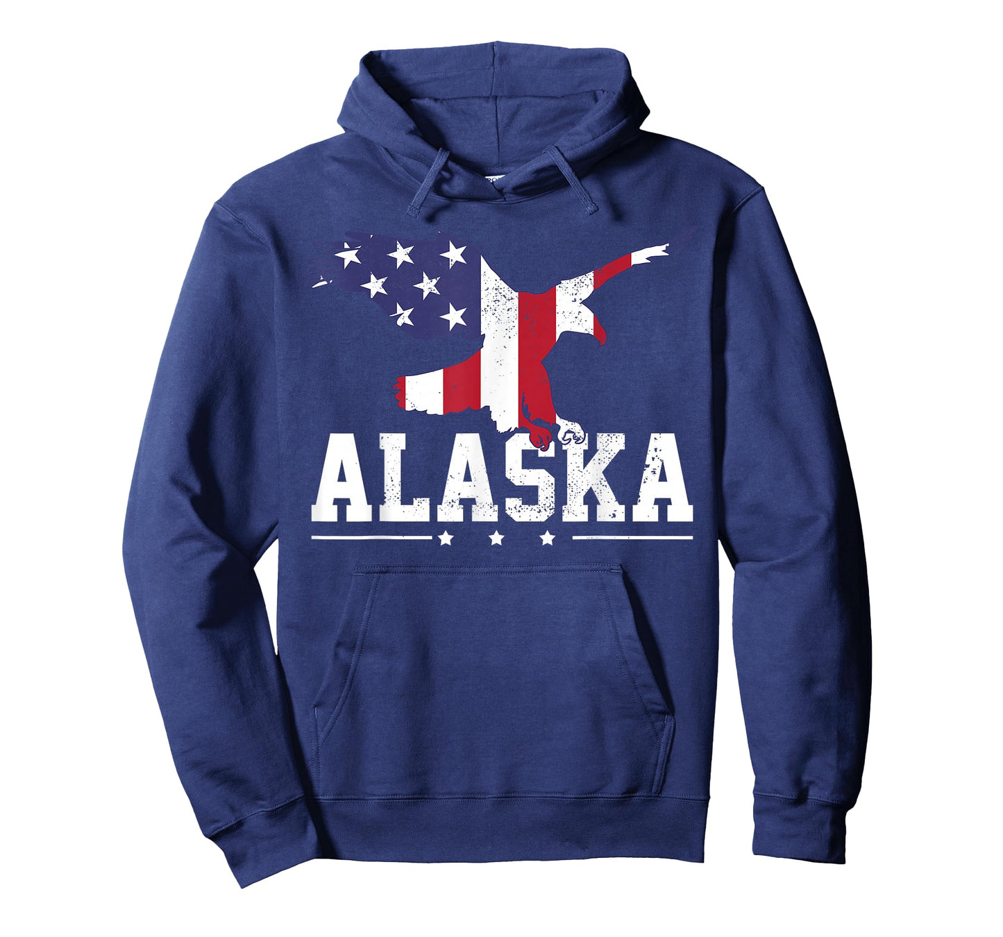 Alaska USA Flag Vintage Eagle 4th Of July American Gift T-Shirt