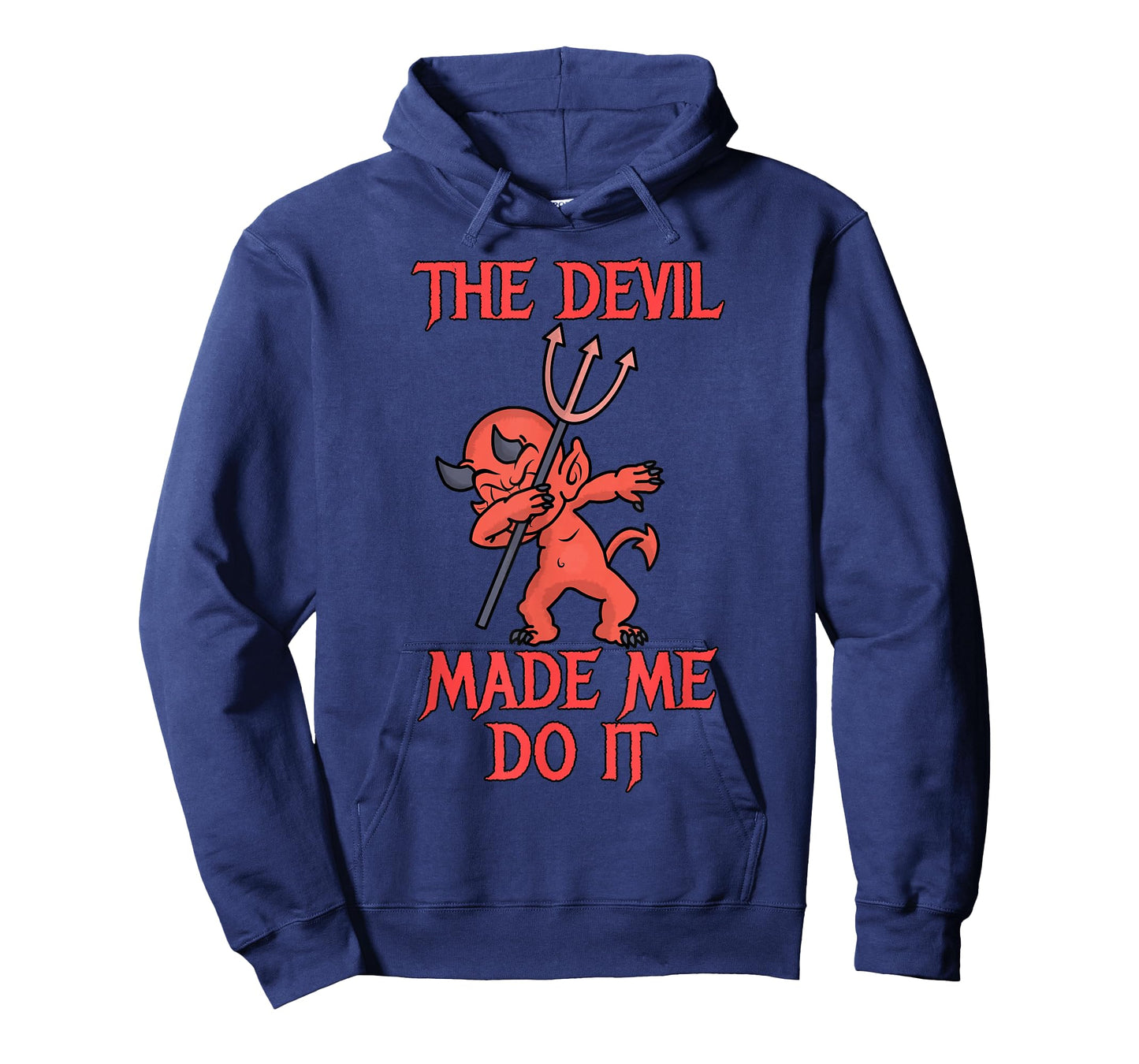 Halloween Dabbing Devil - The Devil Made Me Do It T-Shirt