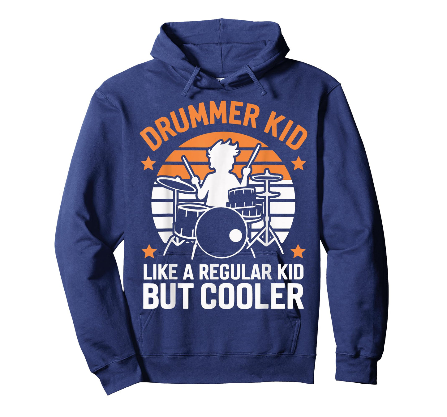 Drummer Kid Like a Regular Kid but Cooler Funny Drummer Kid T-Shirt
