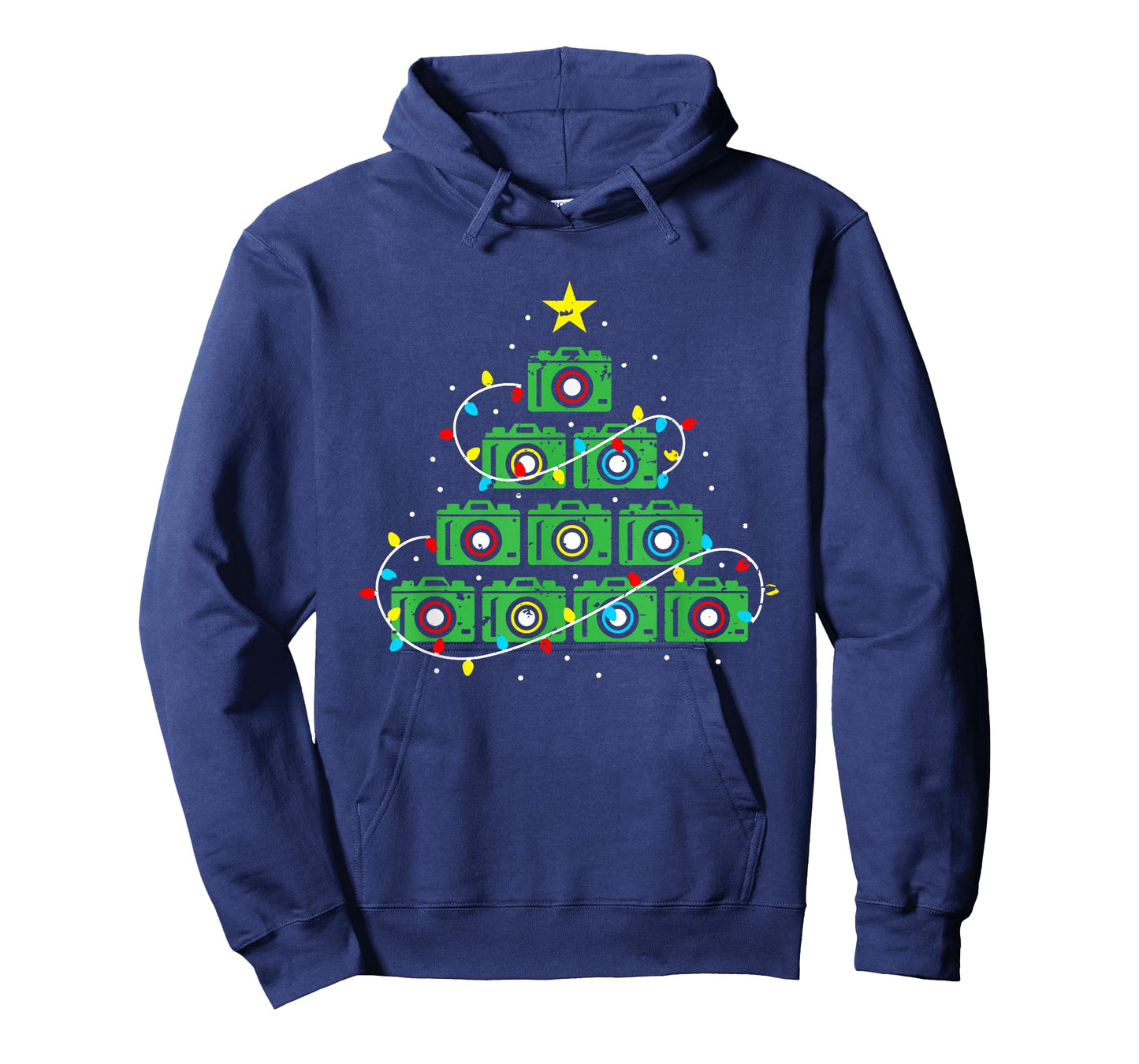 Ugly Christmas Tree Camera Photographer T-Shirt