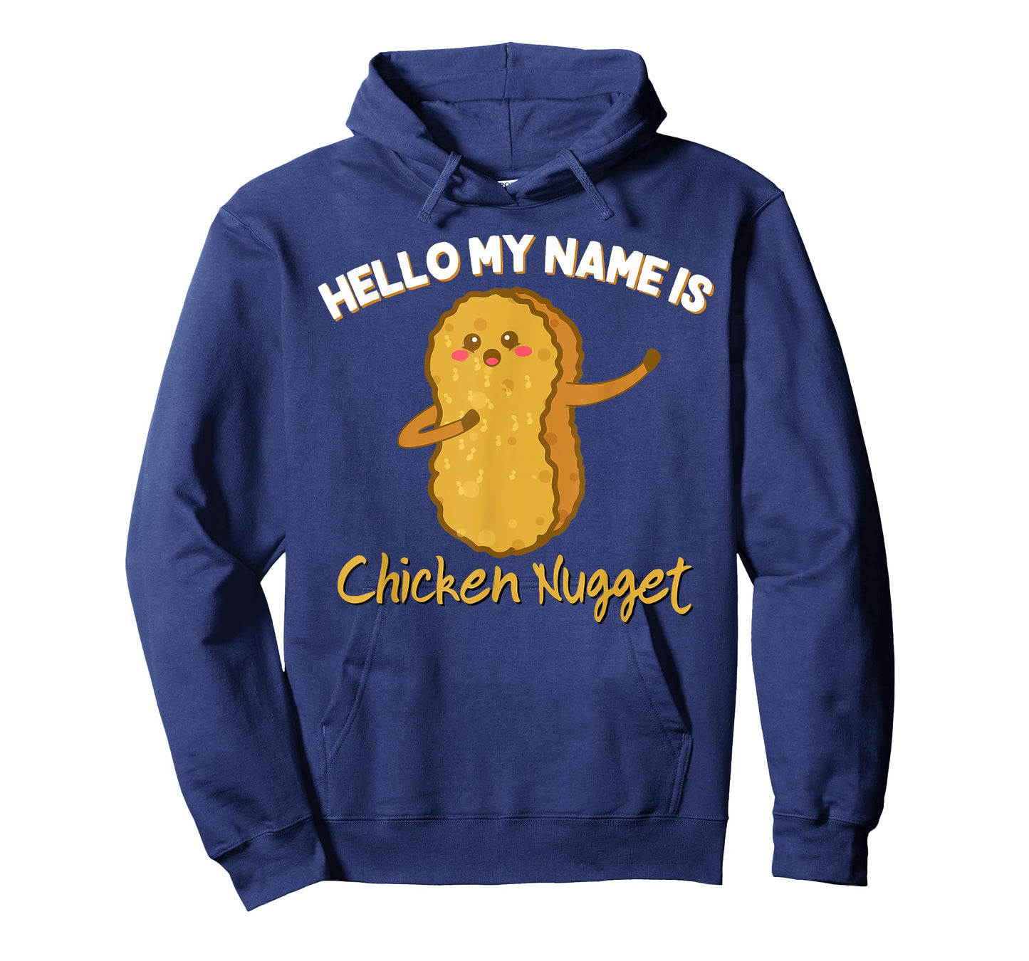 Hello My Name is Chicken Nugget Costume Kids Chicken Tee T-Shirt