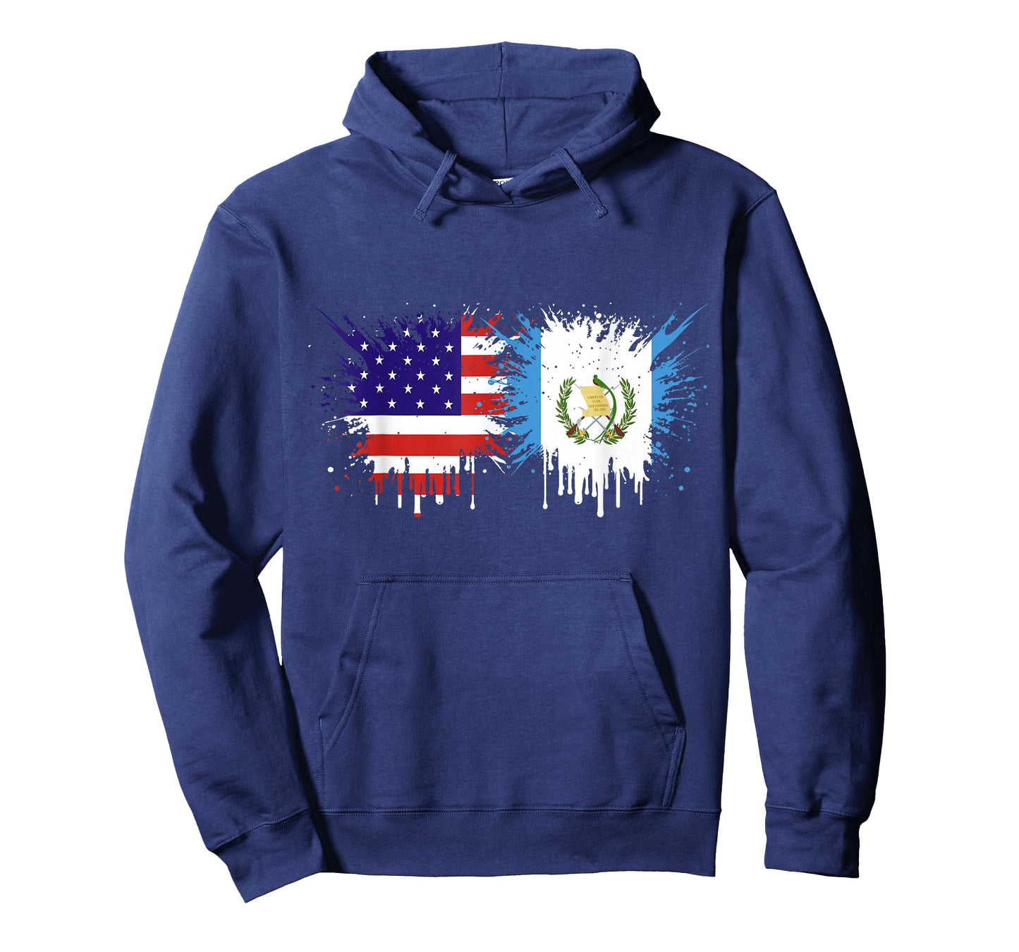 Guatemala & USA Together, Half American, Half Guatemalan T-Shirt