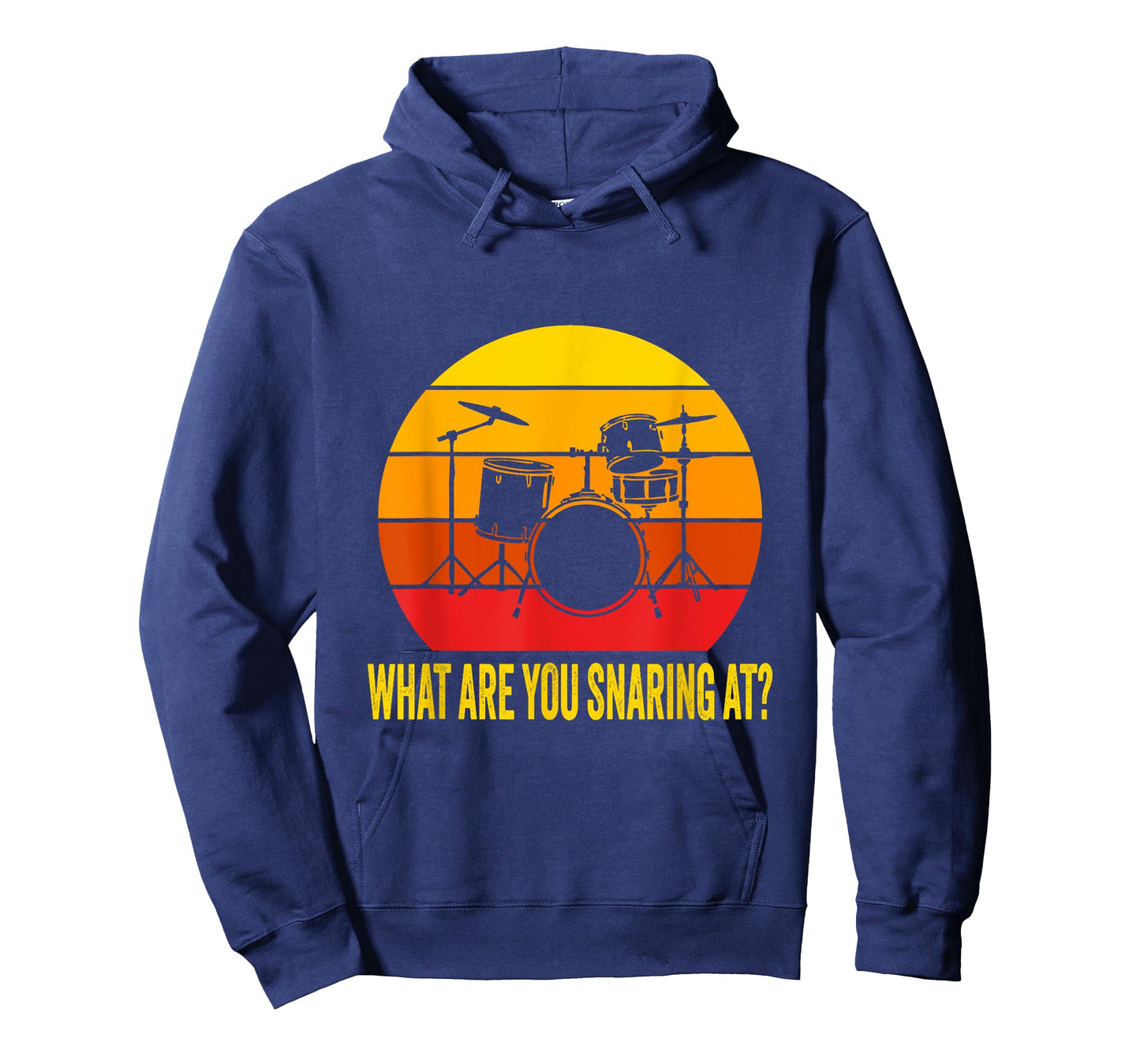 Retro Vintage What are you snaring at Drums Funny Drummer T-Shirt